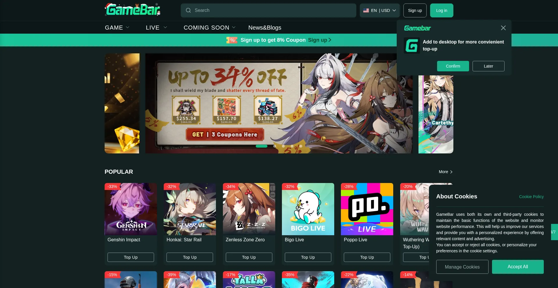 Gamebar.gg