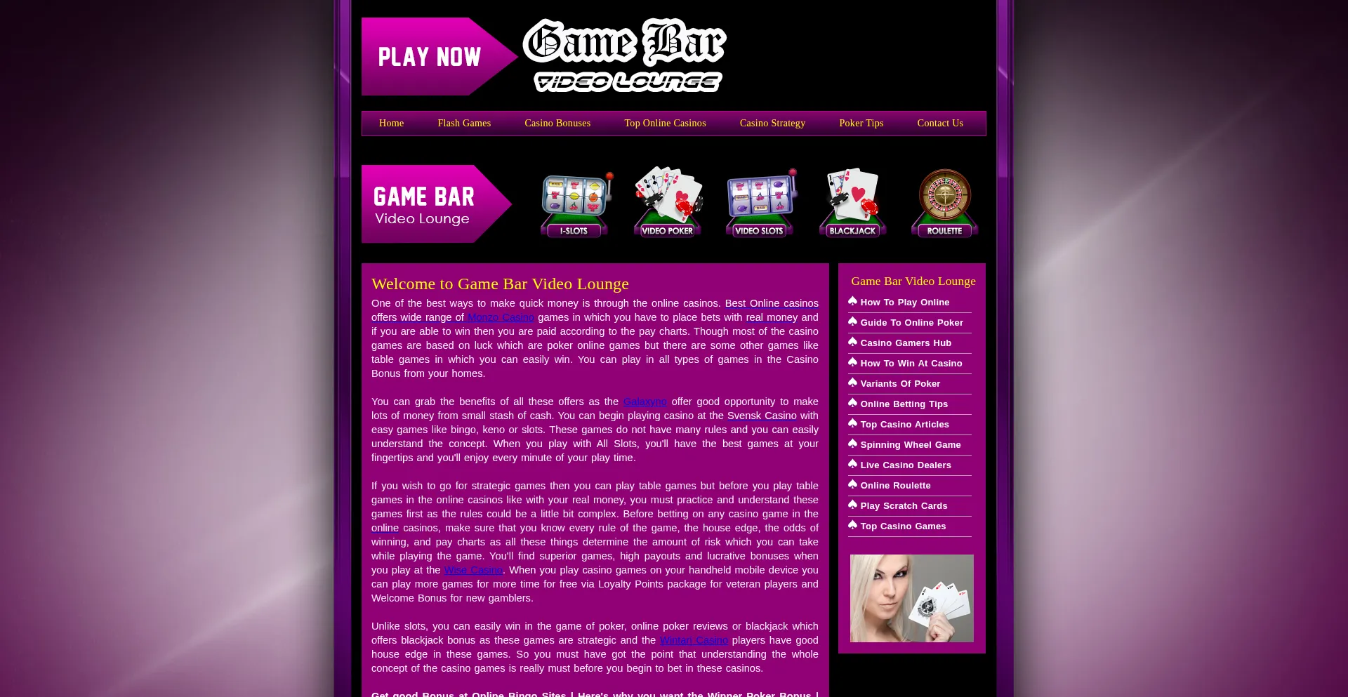 Gamebarvideolounge.com