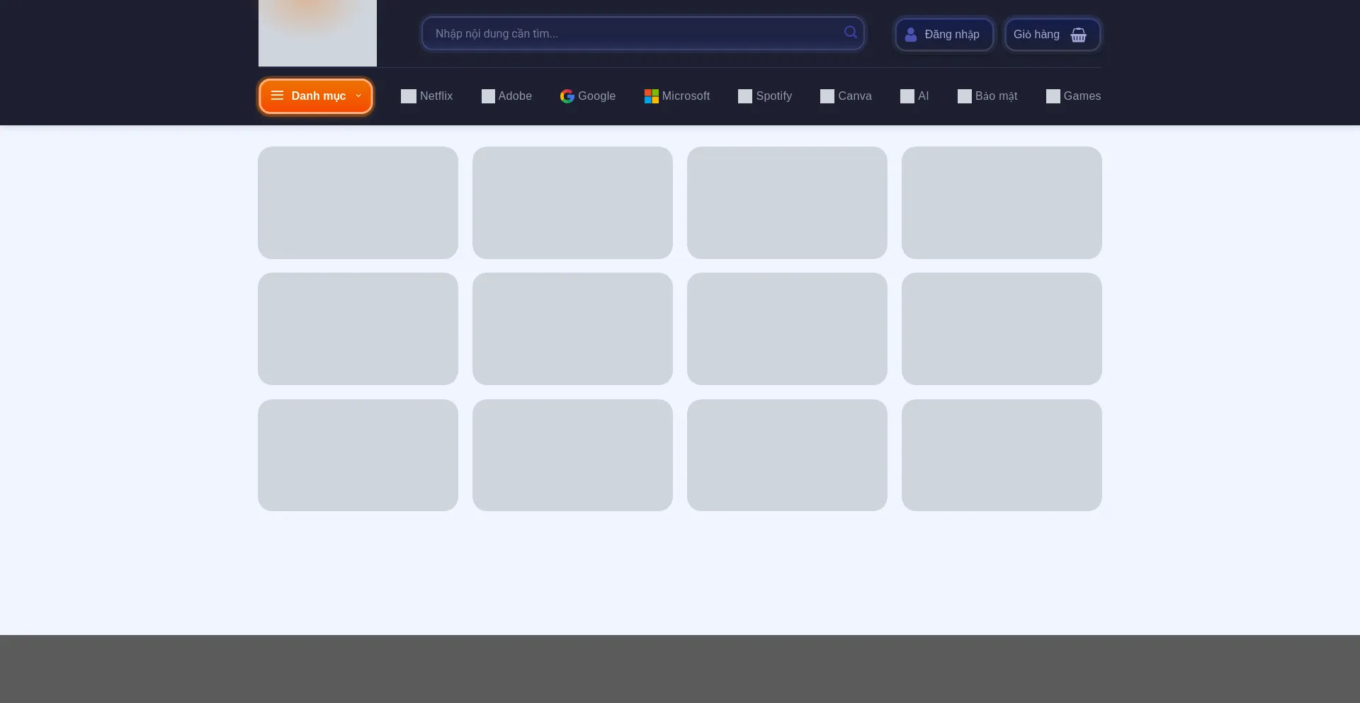Website screenshot of Gamikey.com