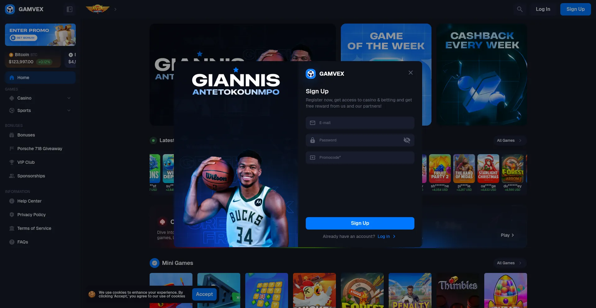 Gamvex.com
