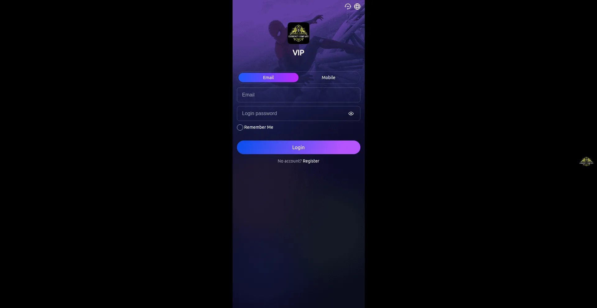 Website screenshot of Gapltd.vip