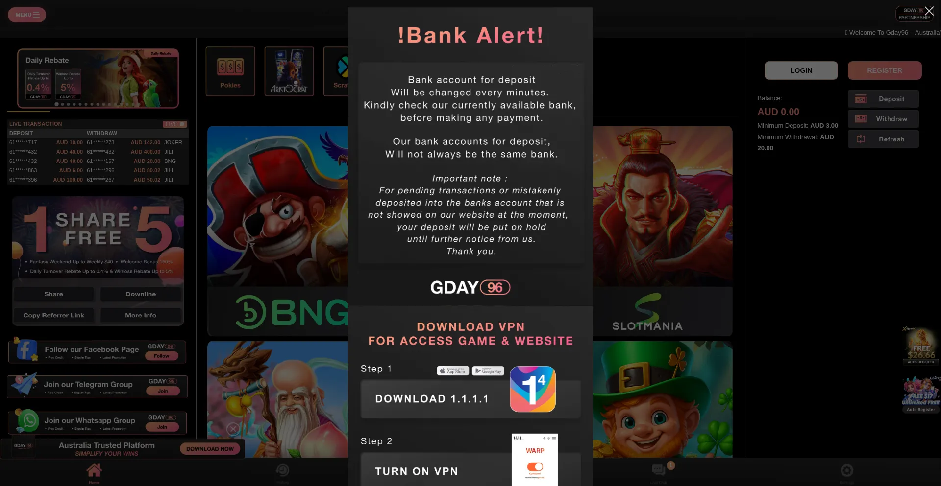 Gday96.com