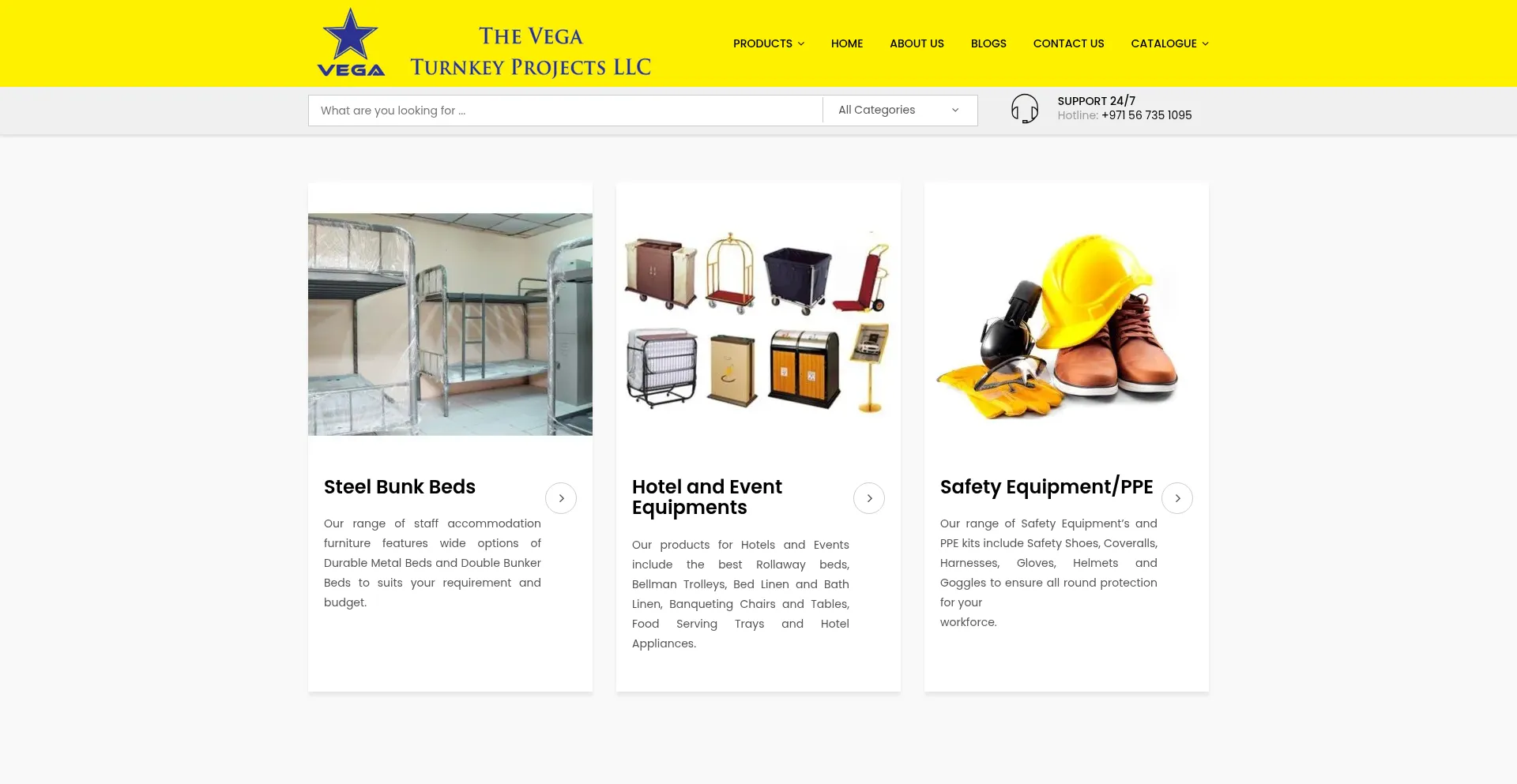 Website screenshot of Gds-uae.com