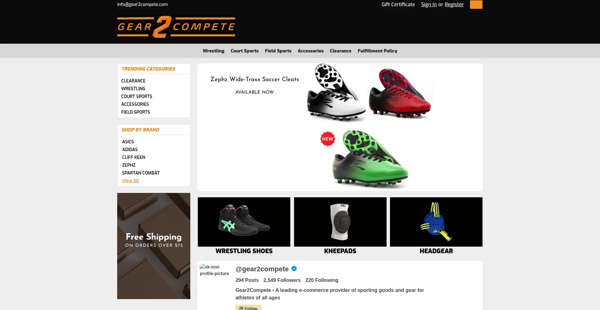 Gear2compete.com
