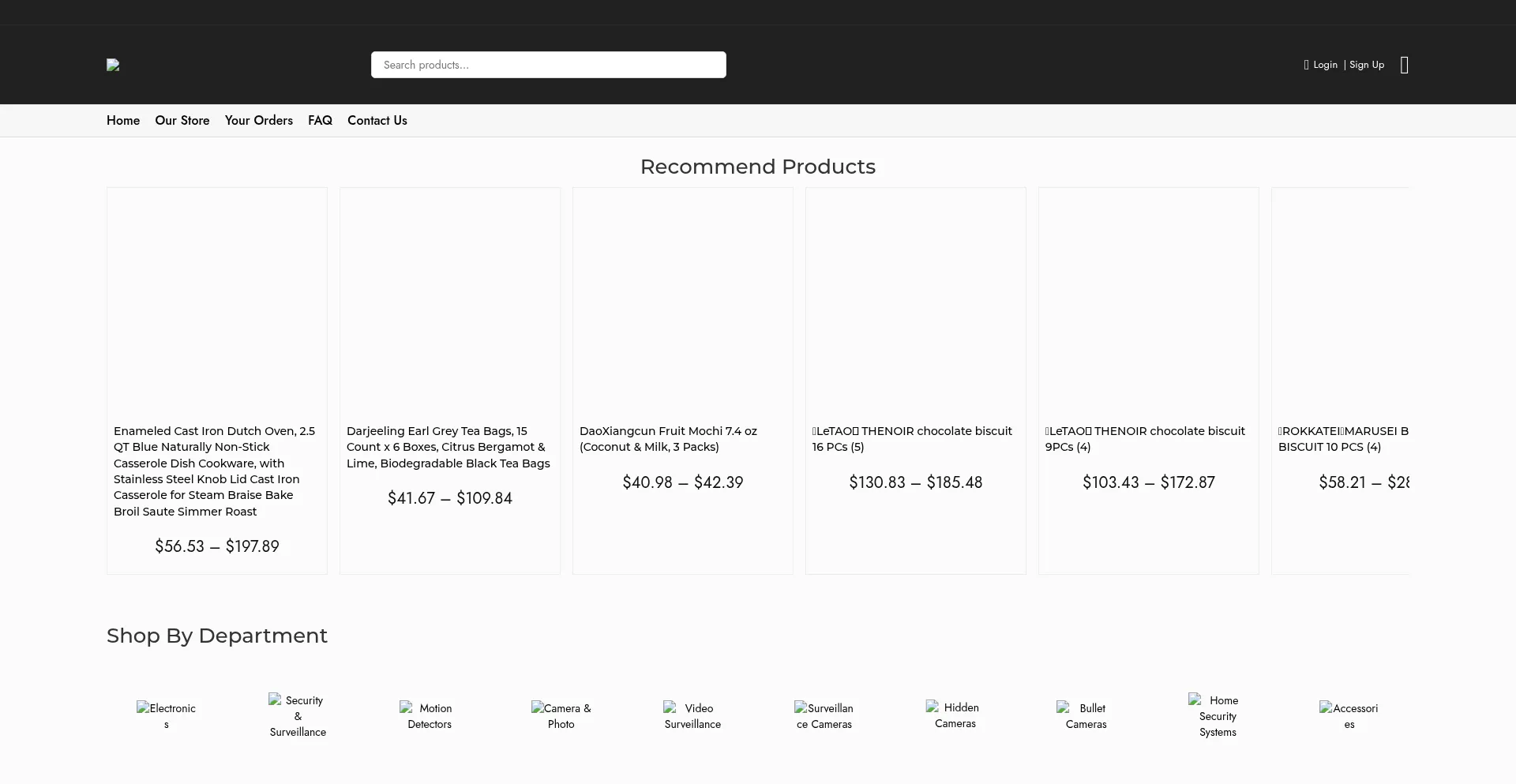 Website screenshot of Geenrich.com