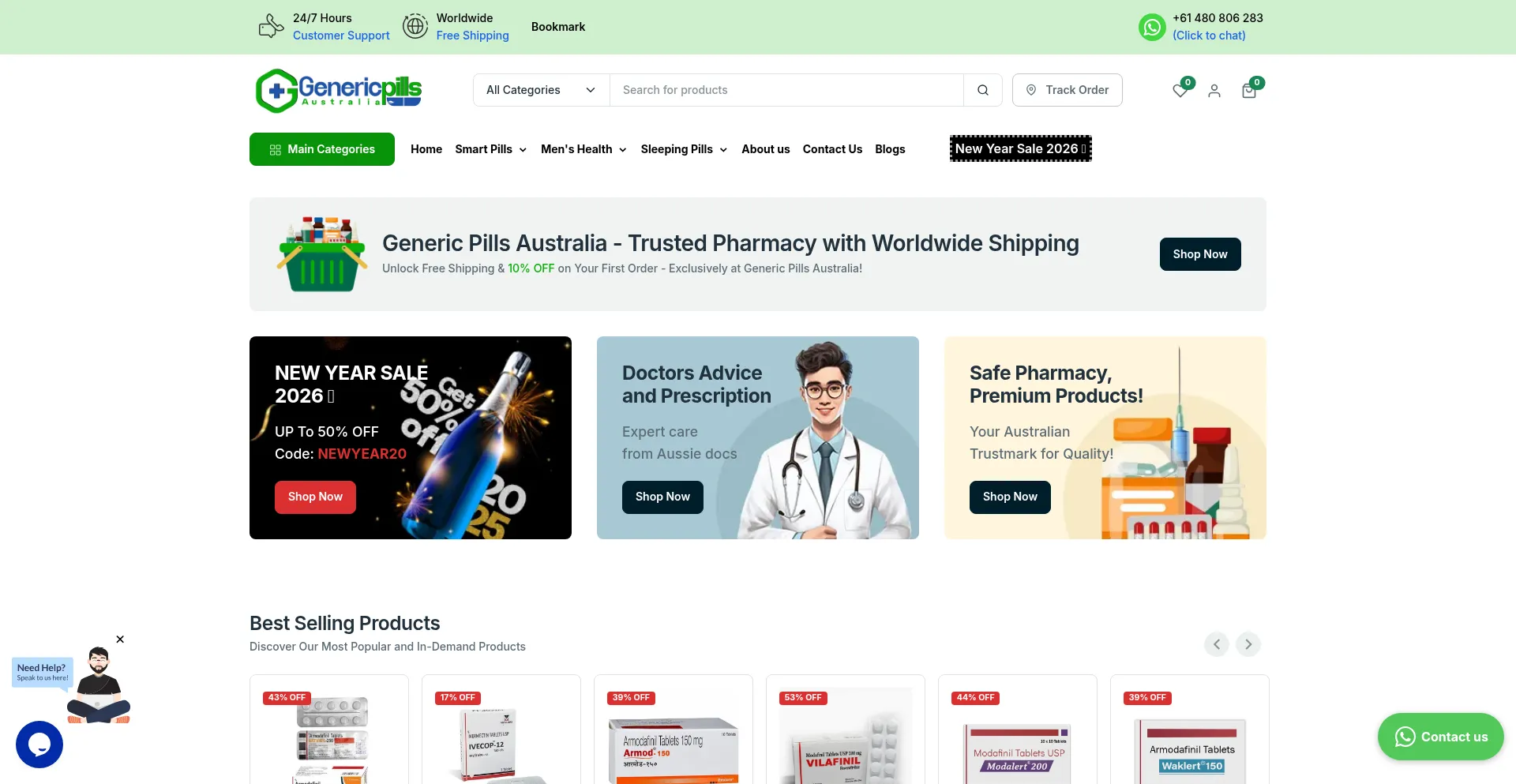Genericpillsaustralia.com
