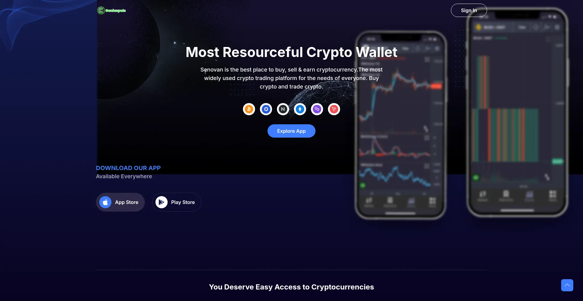 Website screenshot of Geniuspuls.com