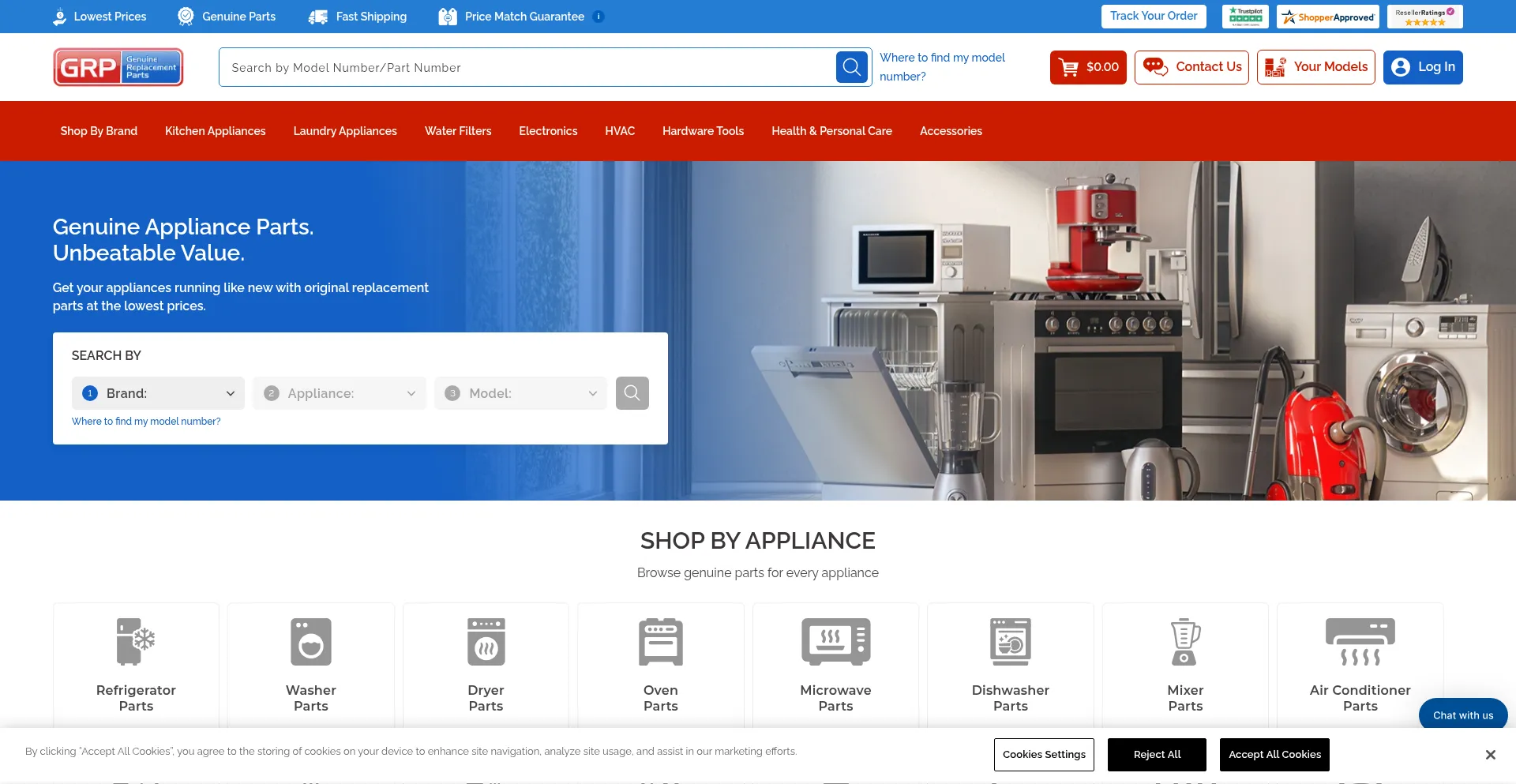 Genuinereplacementparts.com
