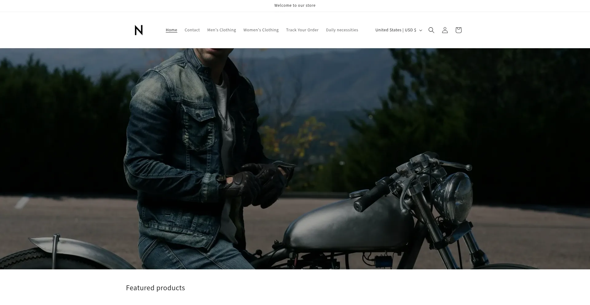 Website screenshot of Georgepatton.shop