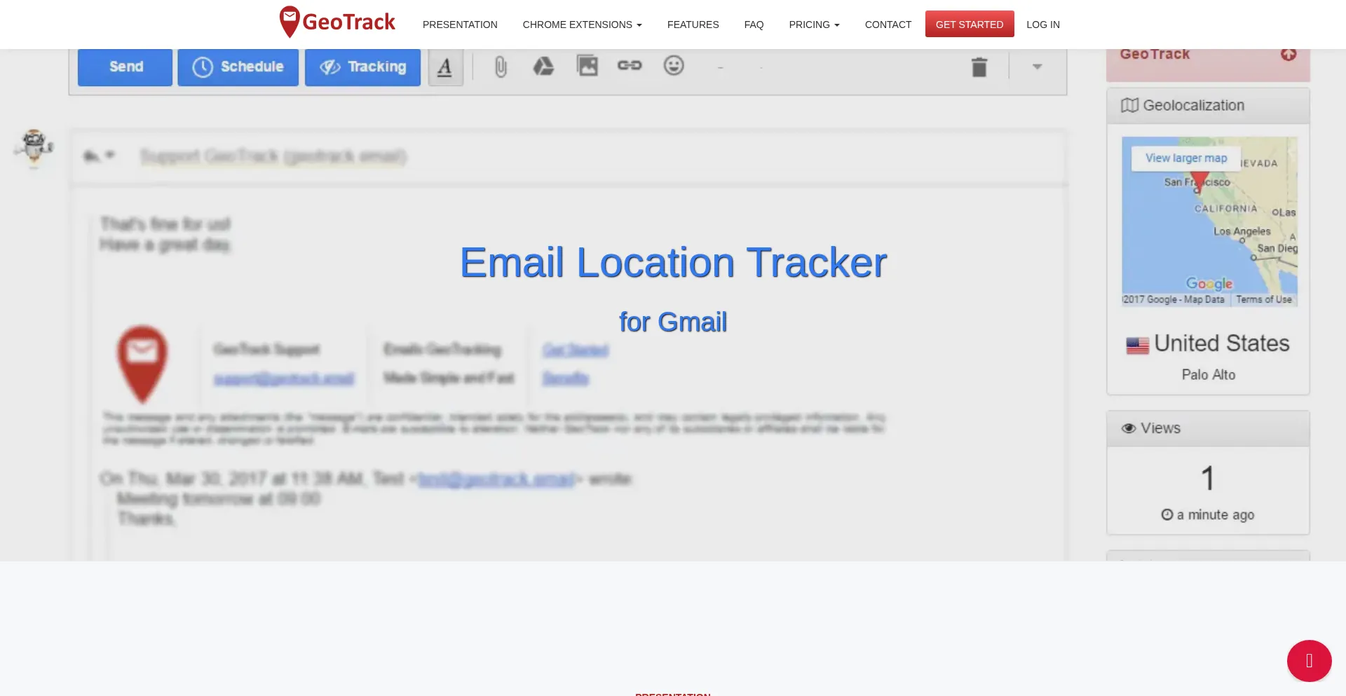 Geotrack.email