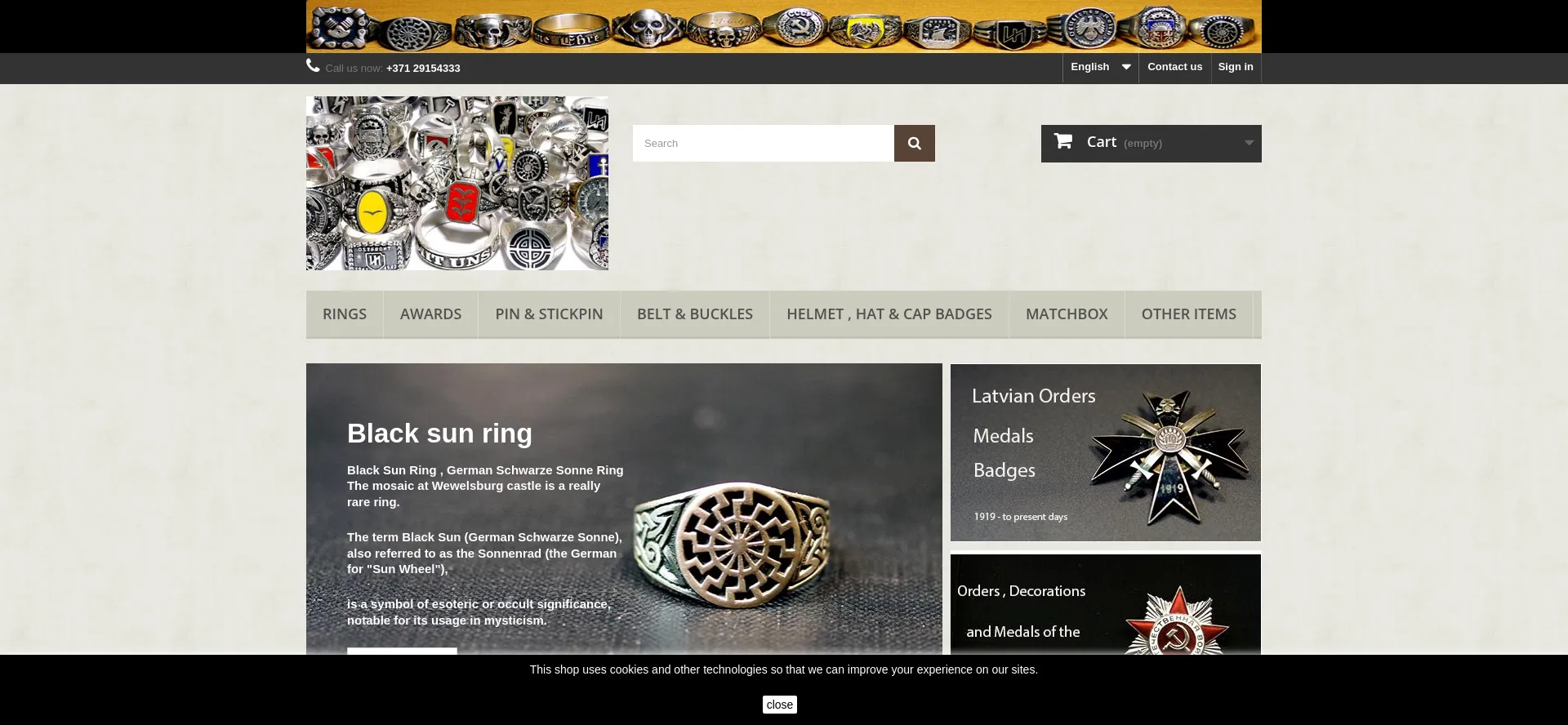Website screenshot of Germanrings.lv