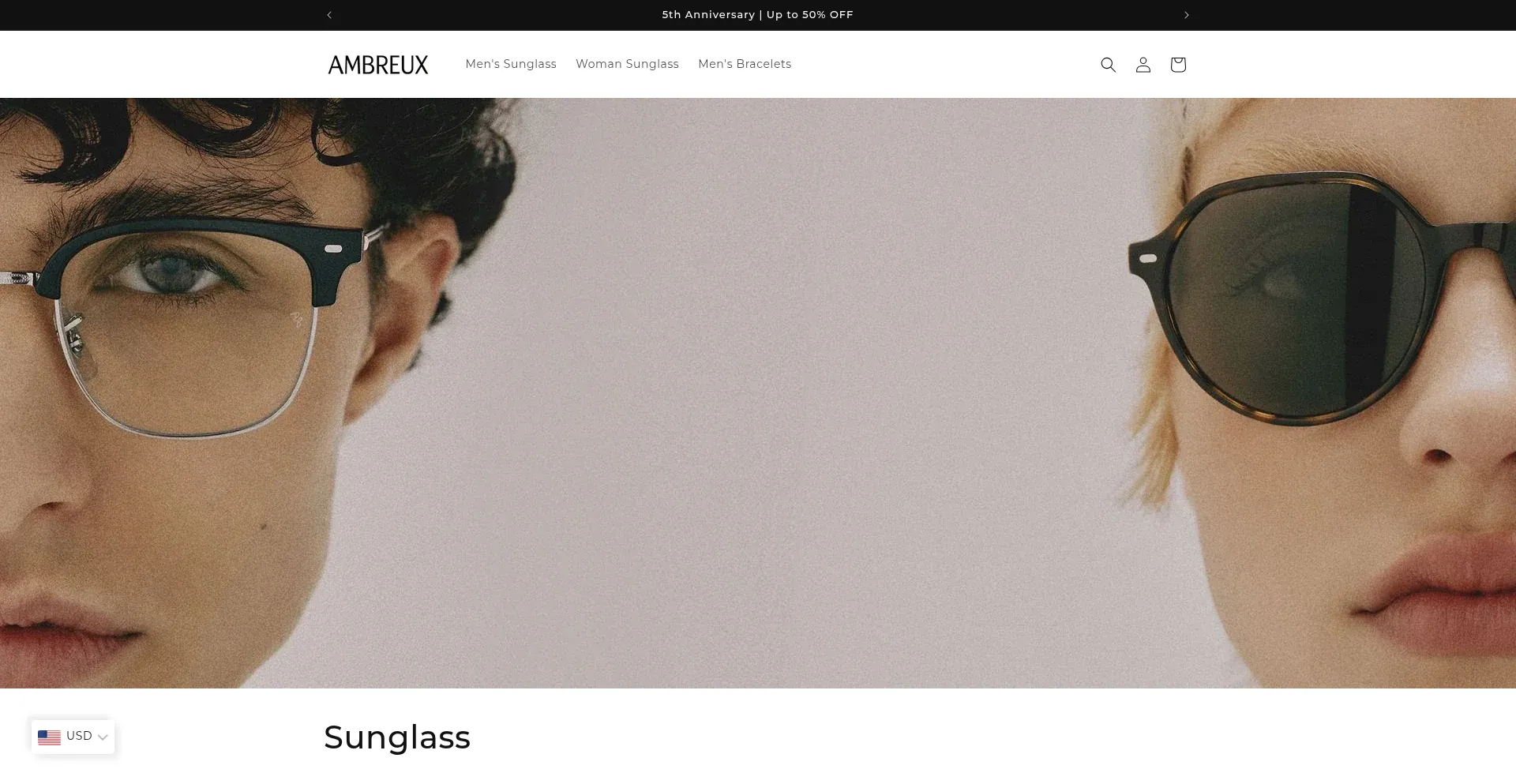 Website screenshot of Getambreux.com