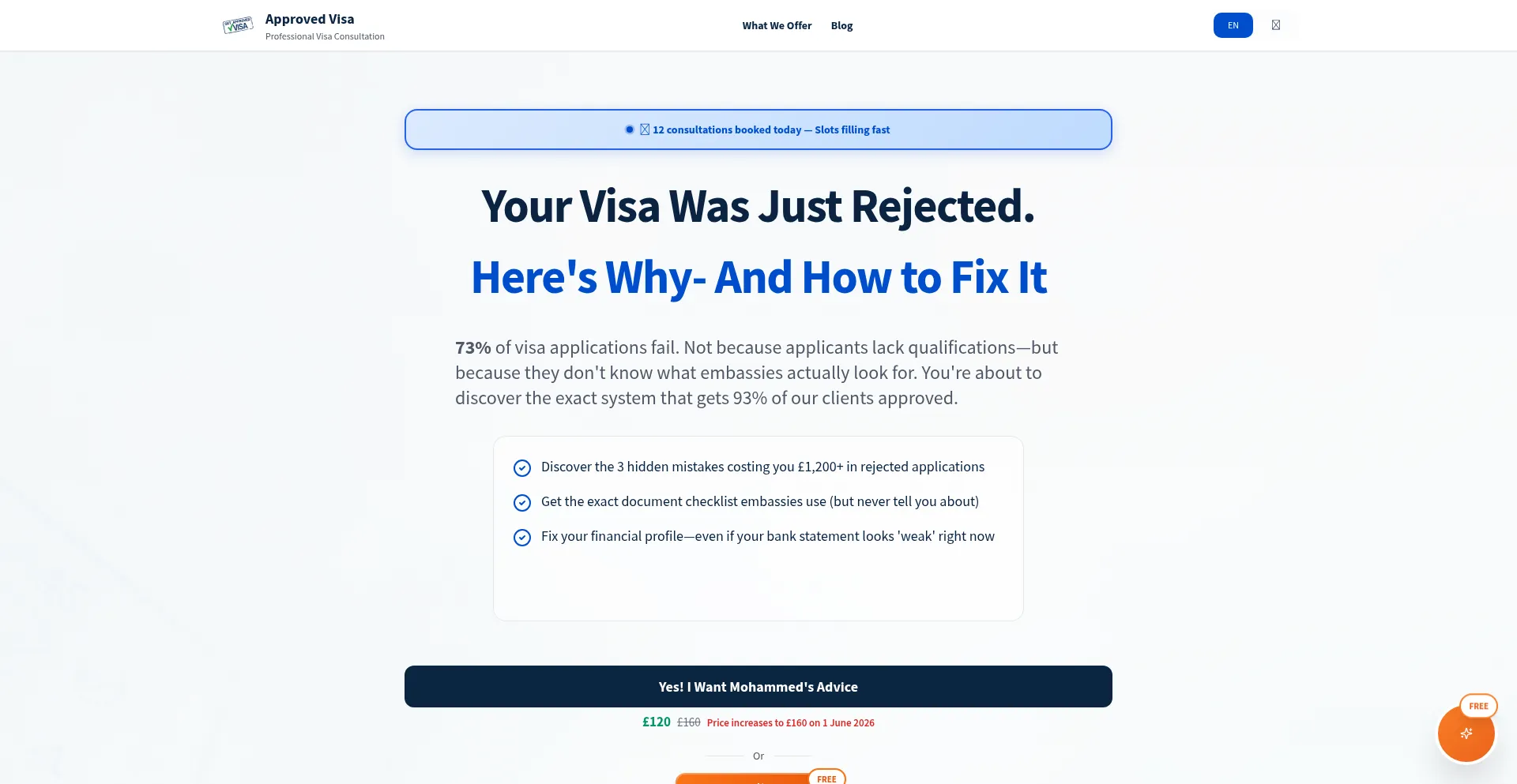 Getapprovedvisa.com