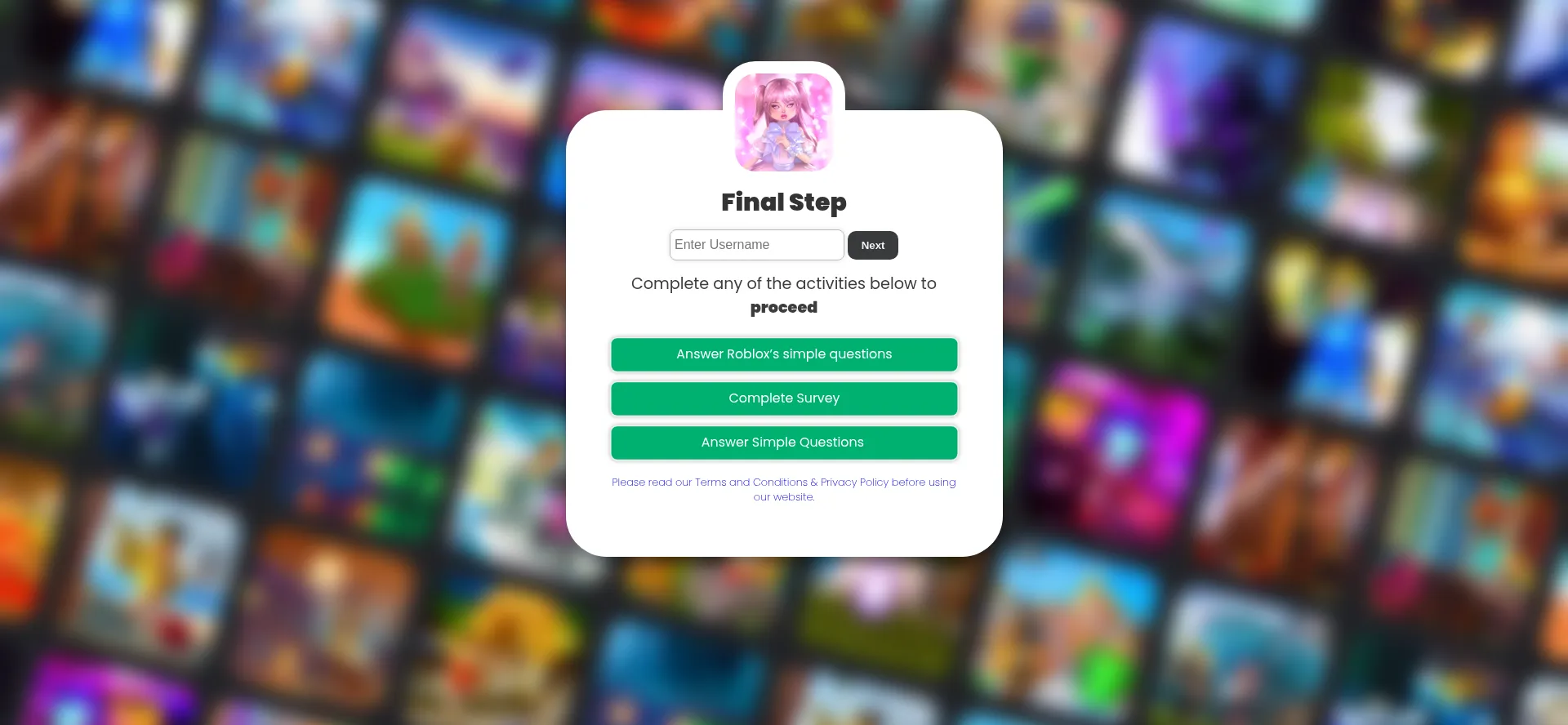 Website screenshot of Getbuxfast.com