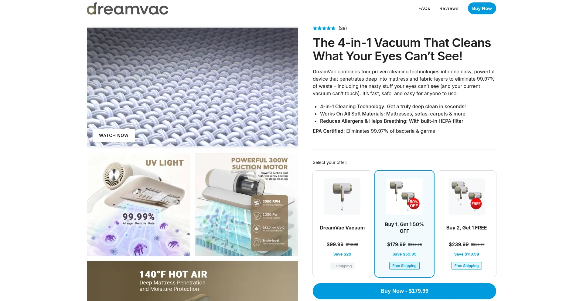Getdream-vac.com