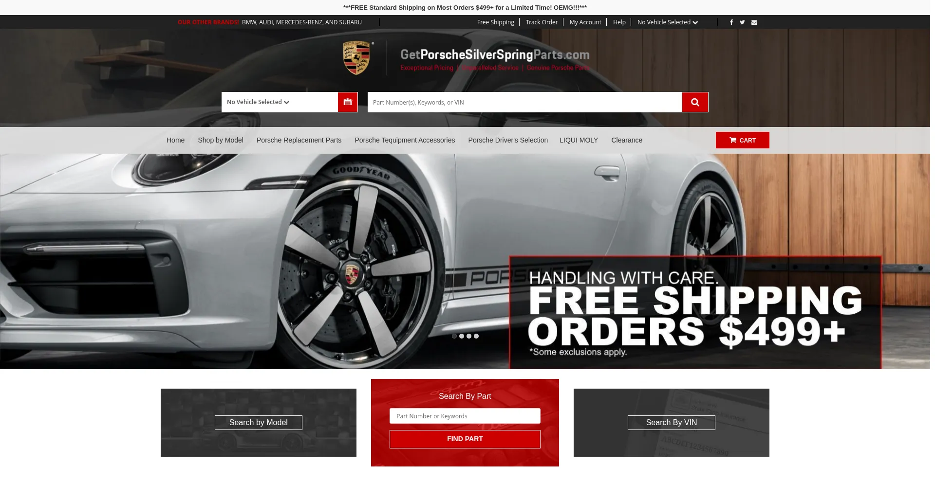 Getporschesilverspringparts.com