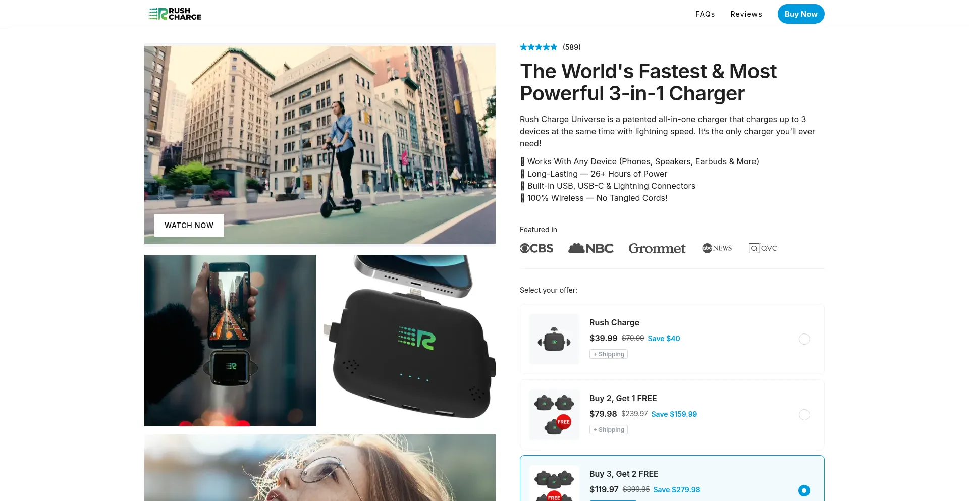 Getrushcharge.com