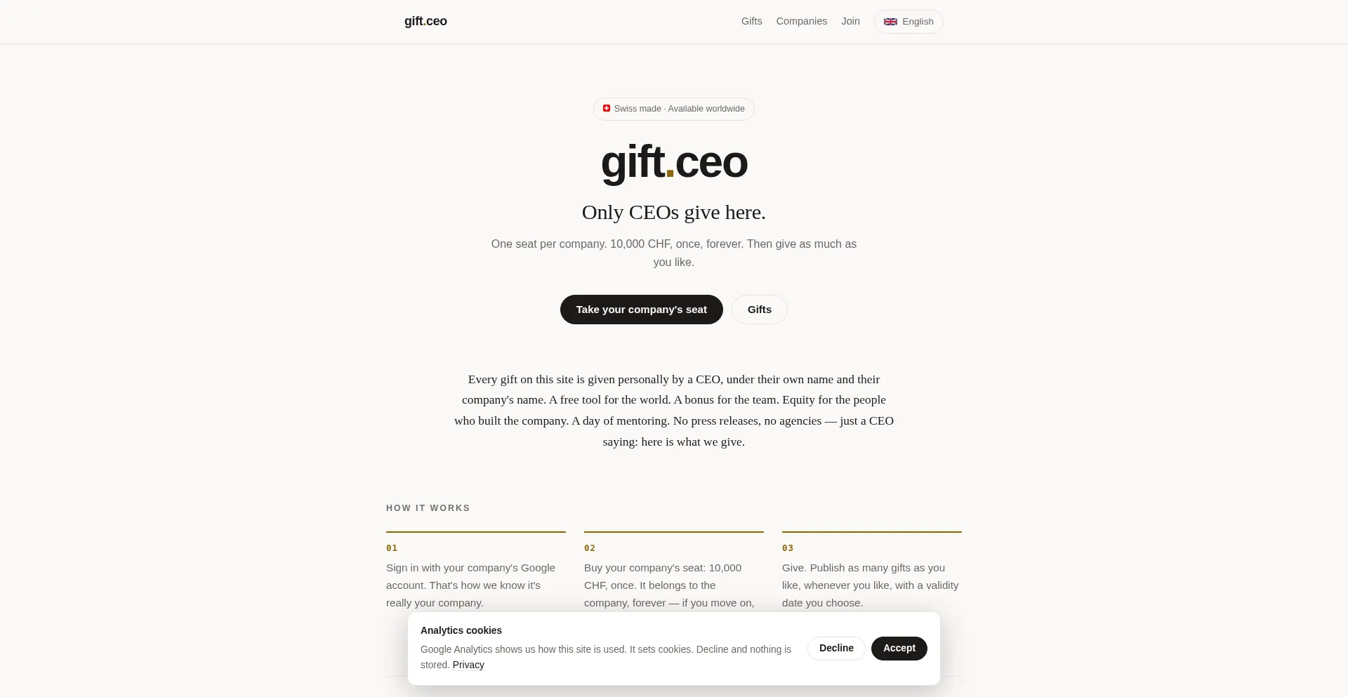 Gift.ceo