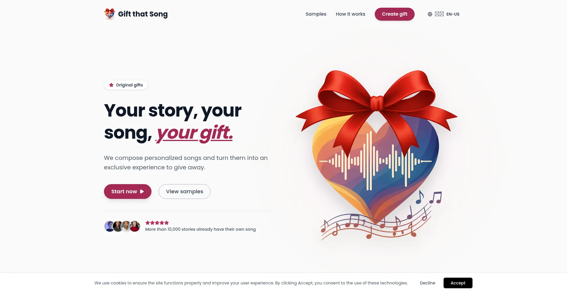 Giftthatsong.com