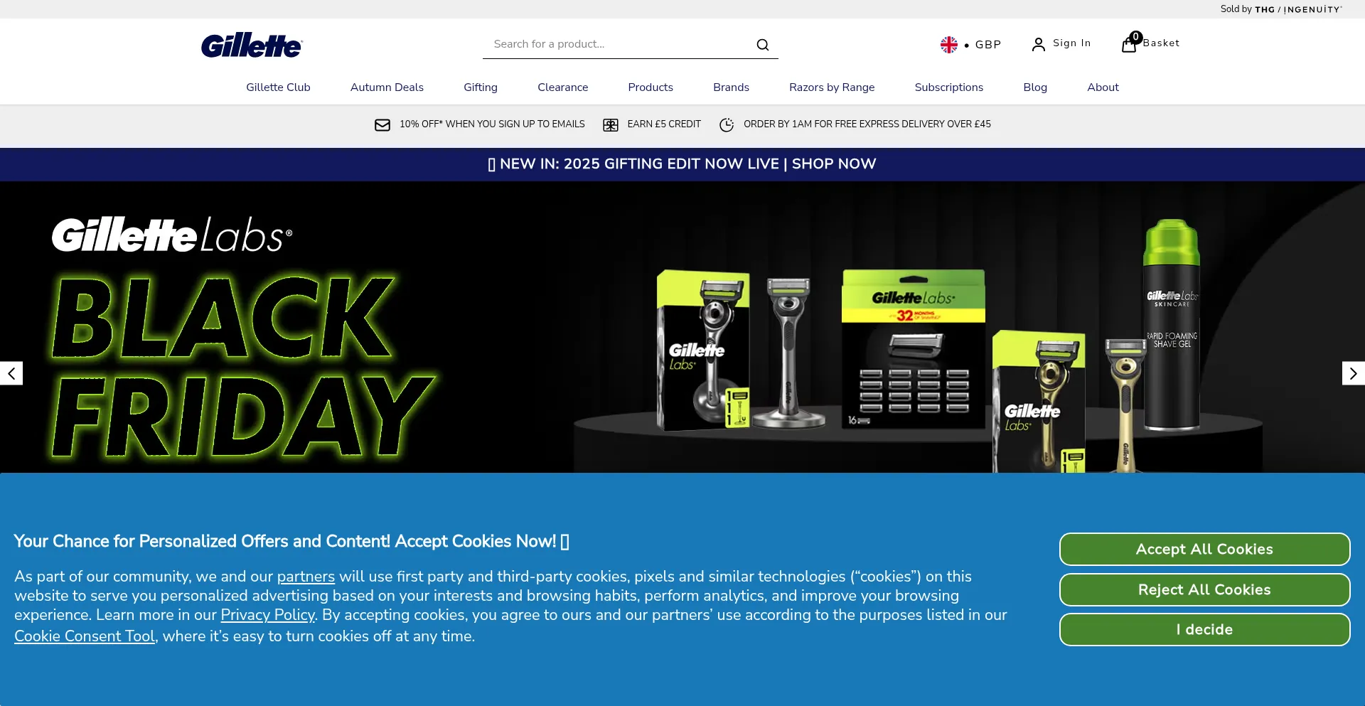 Gillette.co.uk