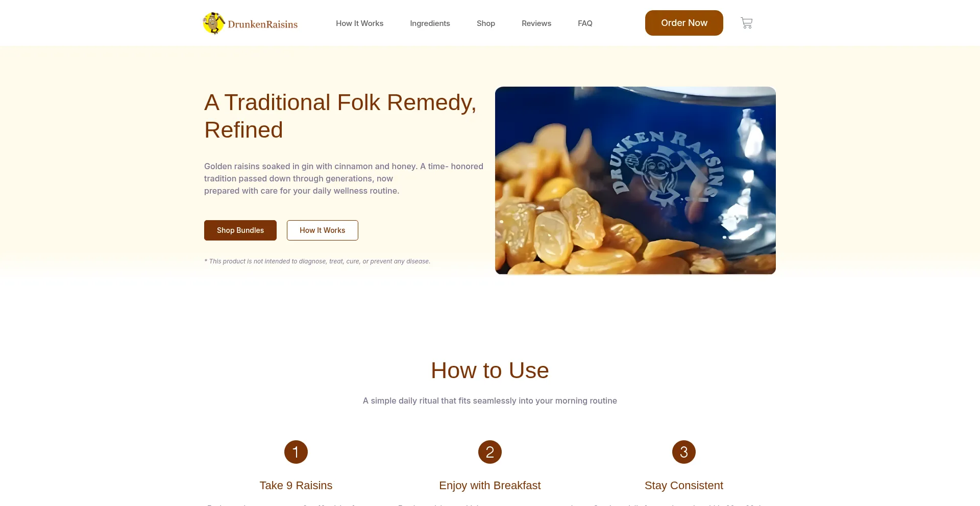 Ginsoakedraisin.com