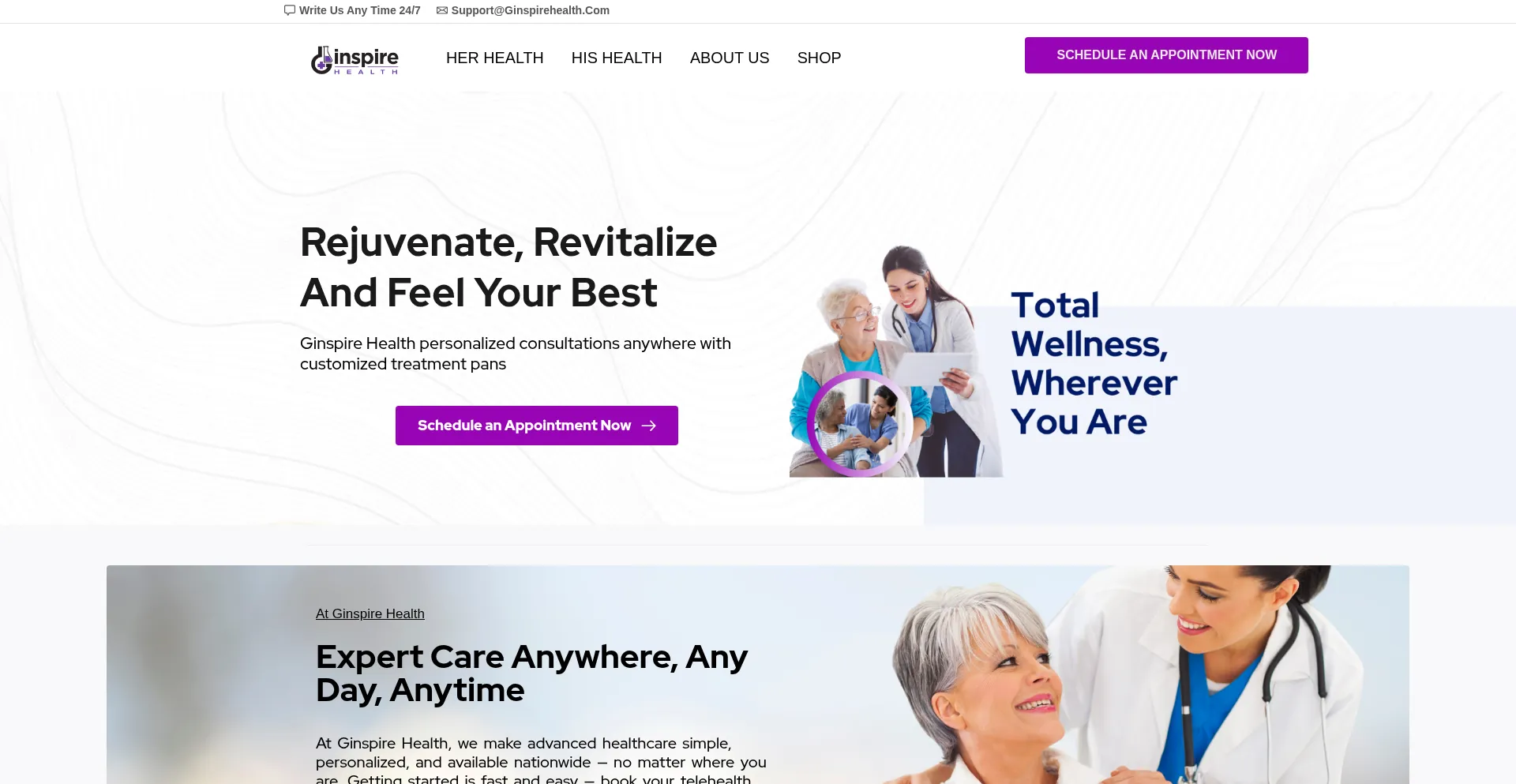 Ginspirehealth.com