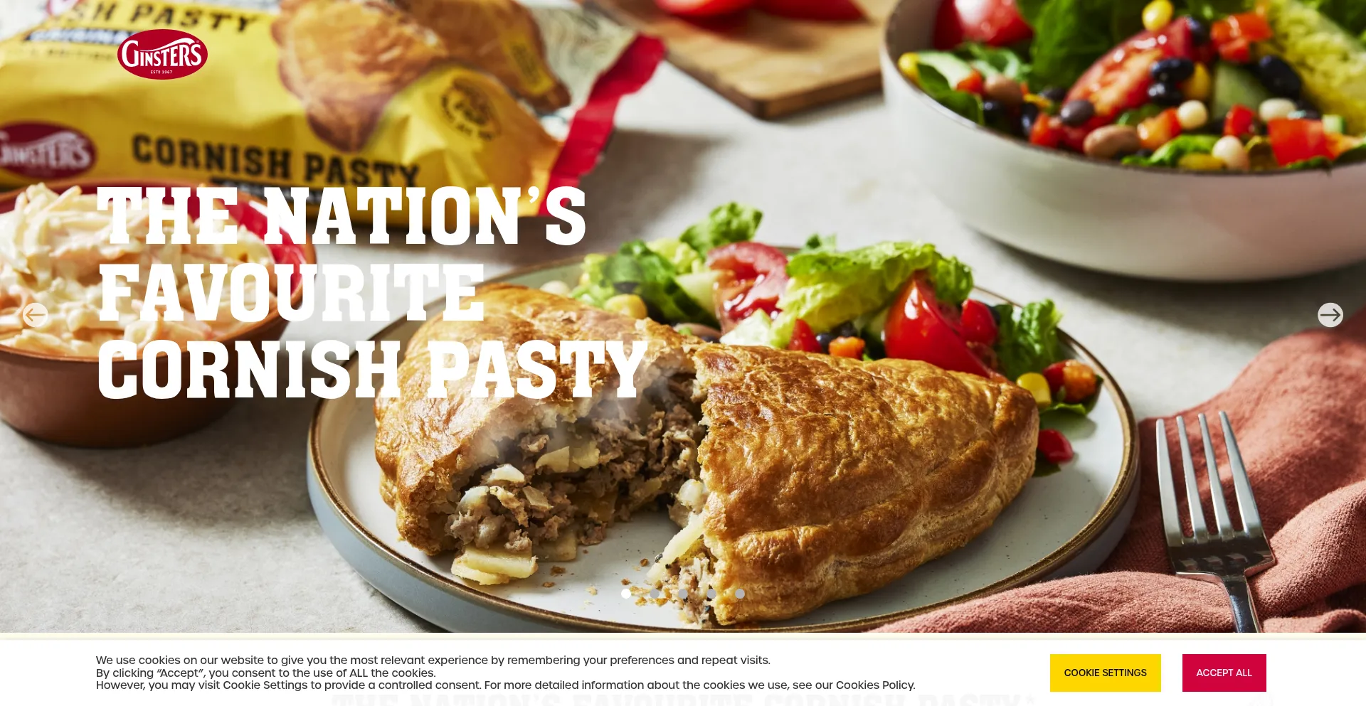 Ginsters.co.uk