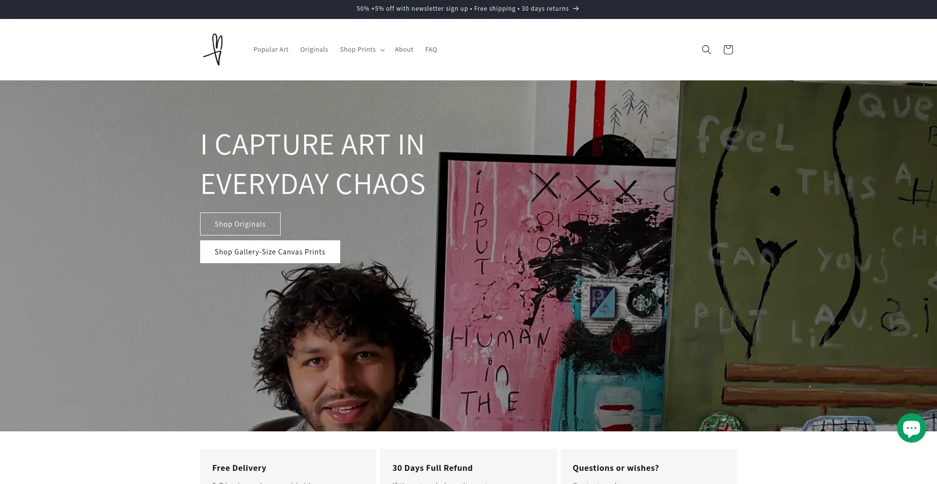 Website screenshot of Giomanveli.com