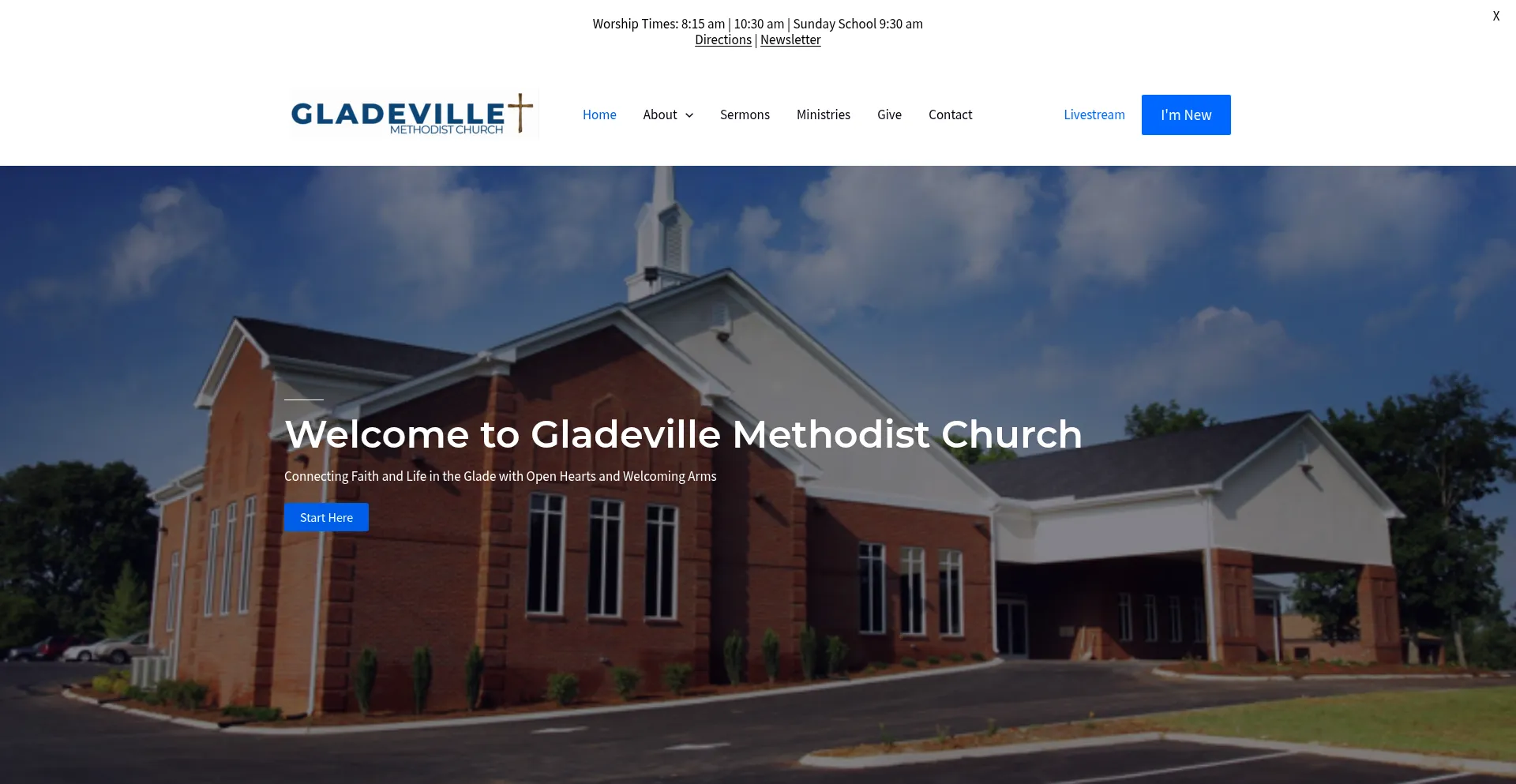 Gladevillemethodist.org