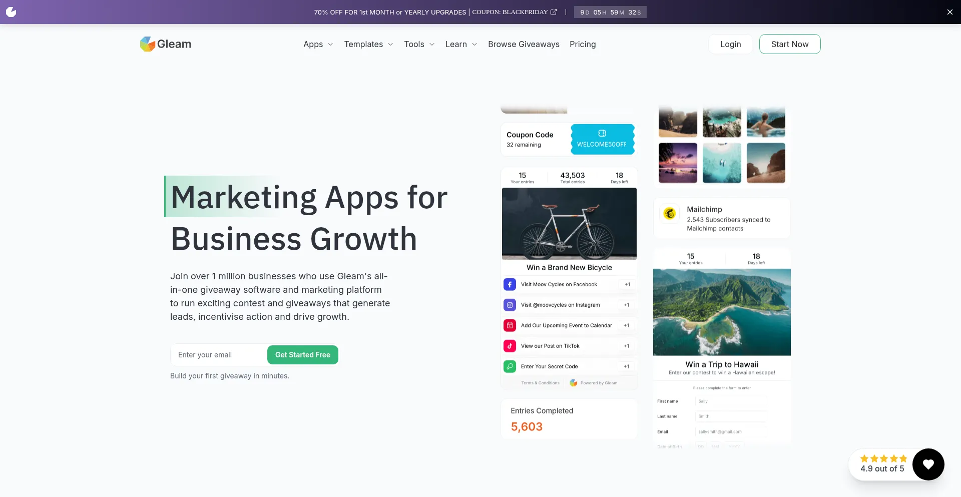 Gleam.io