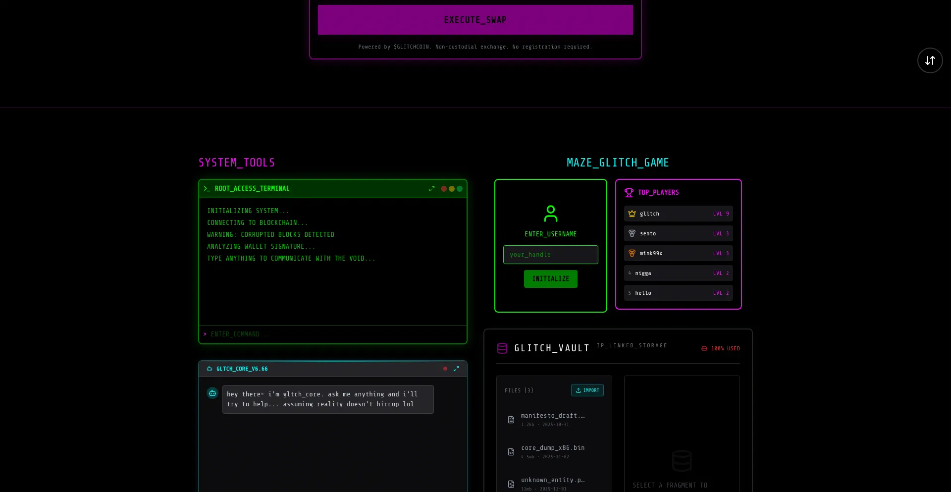 Glitchchain.com