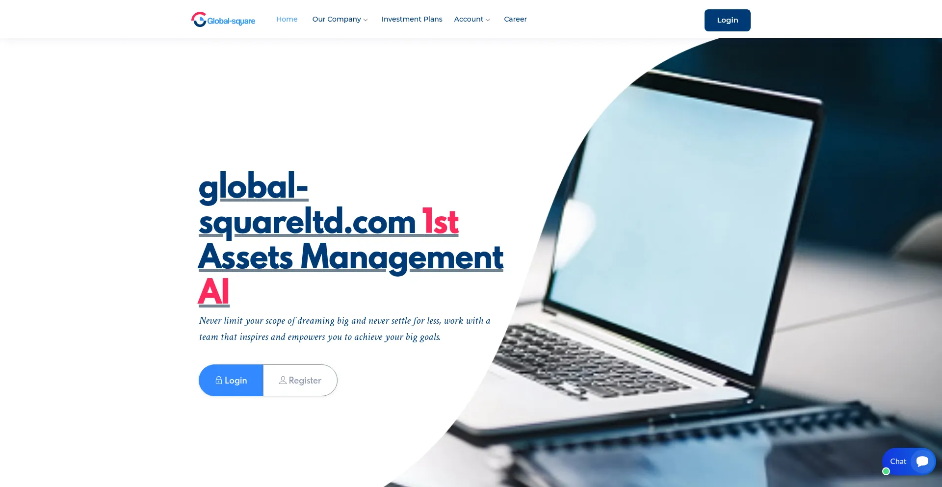 Website screenshot of Global-squareltd.com