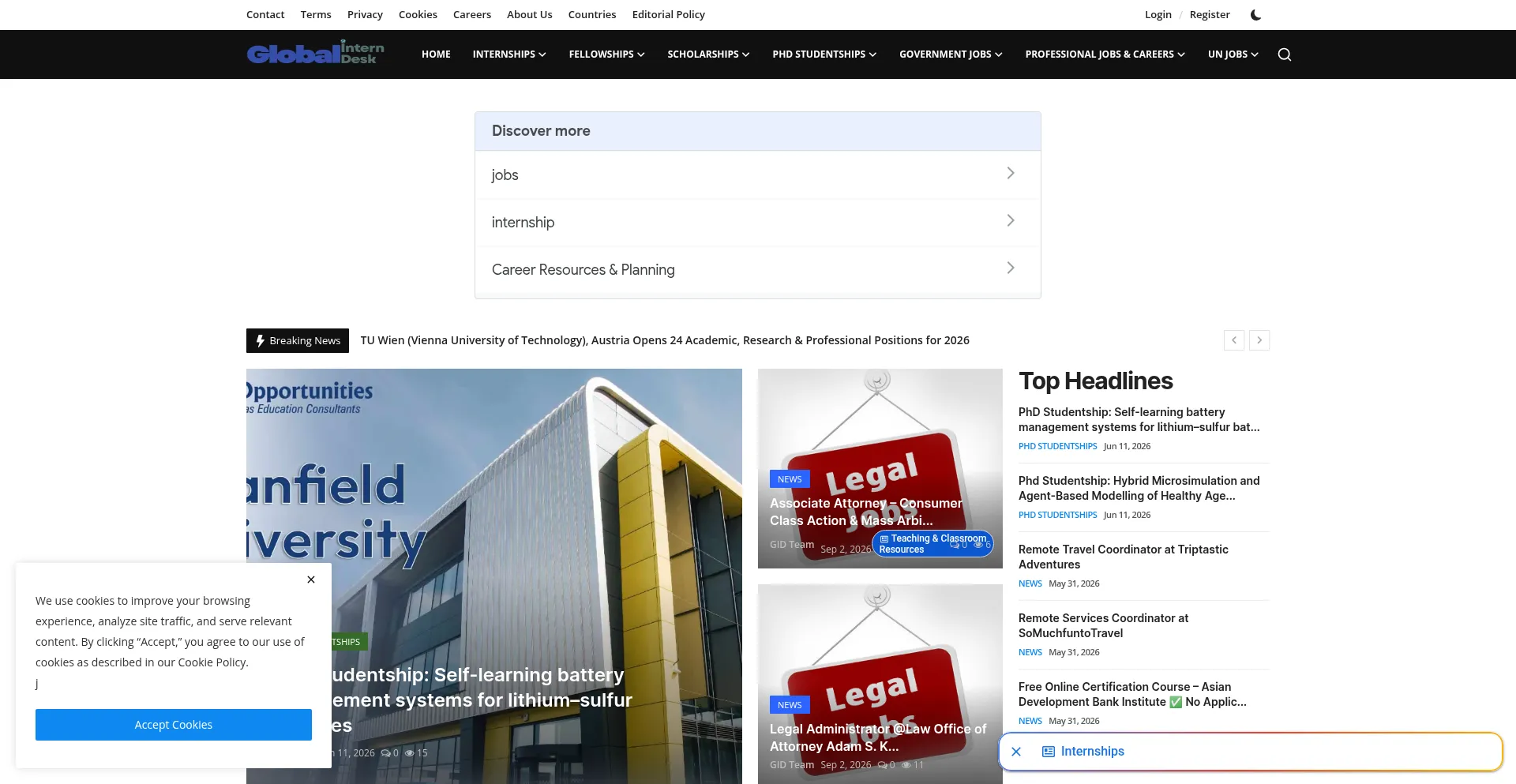 Globalinterndesk.com