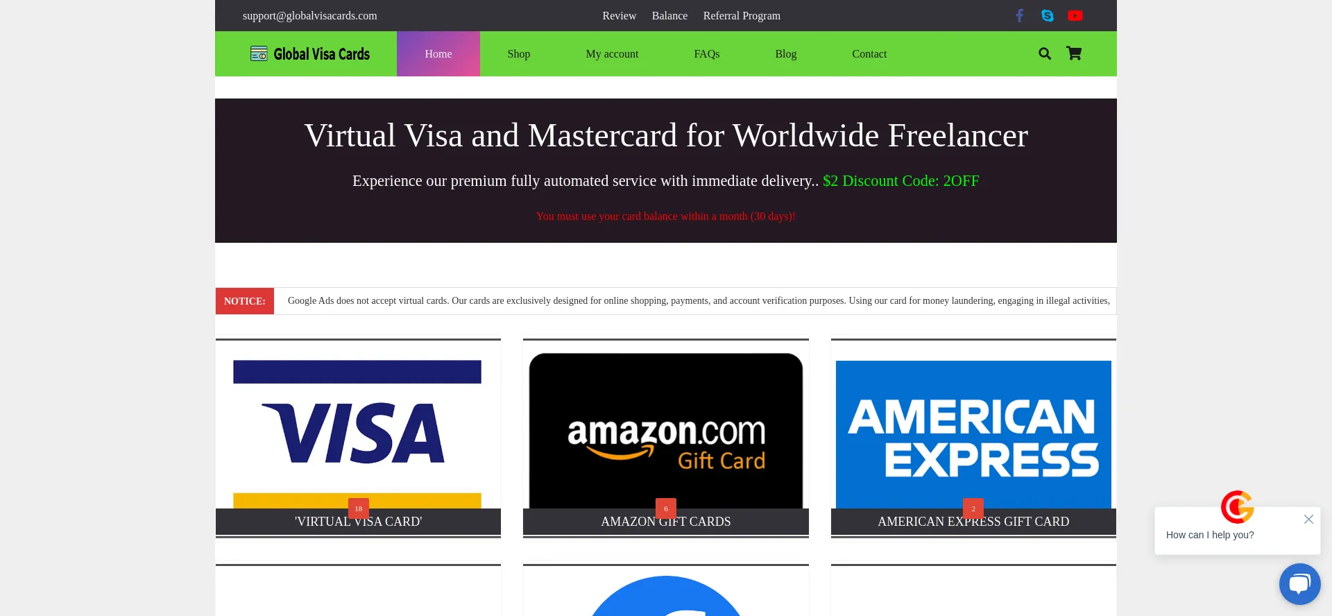 Globalvisacards.com