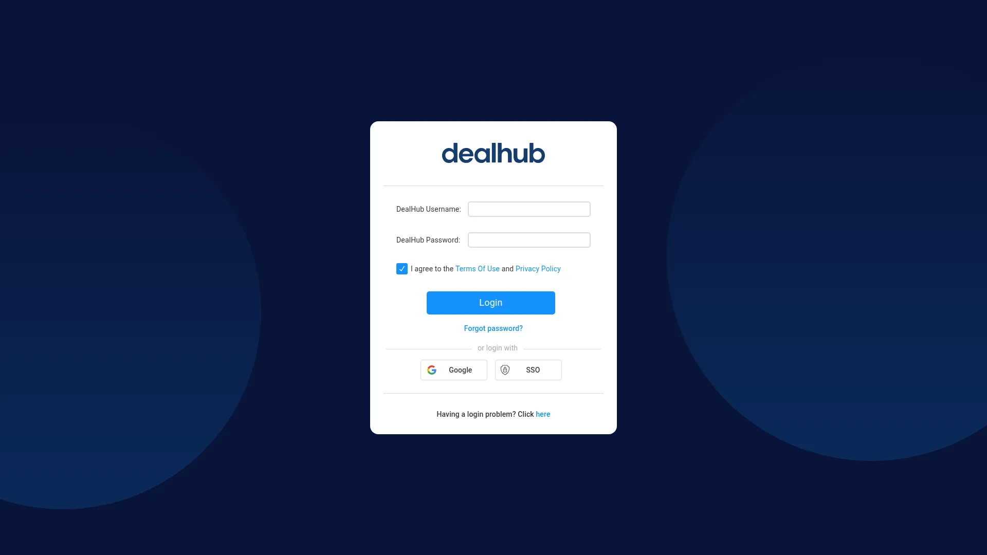 Go-dealroom.dealhub.io