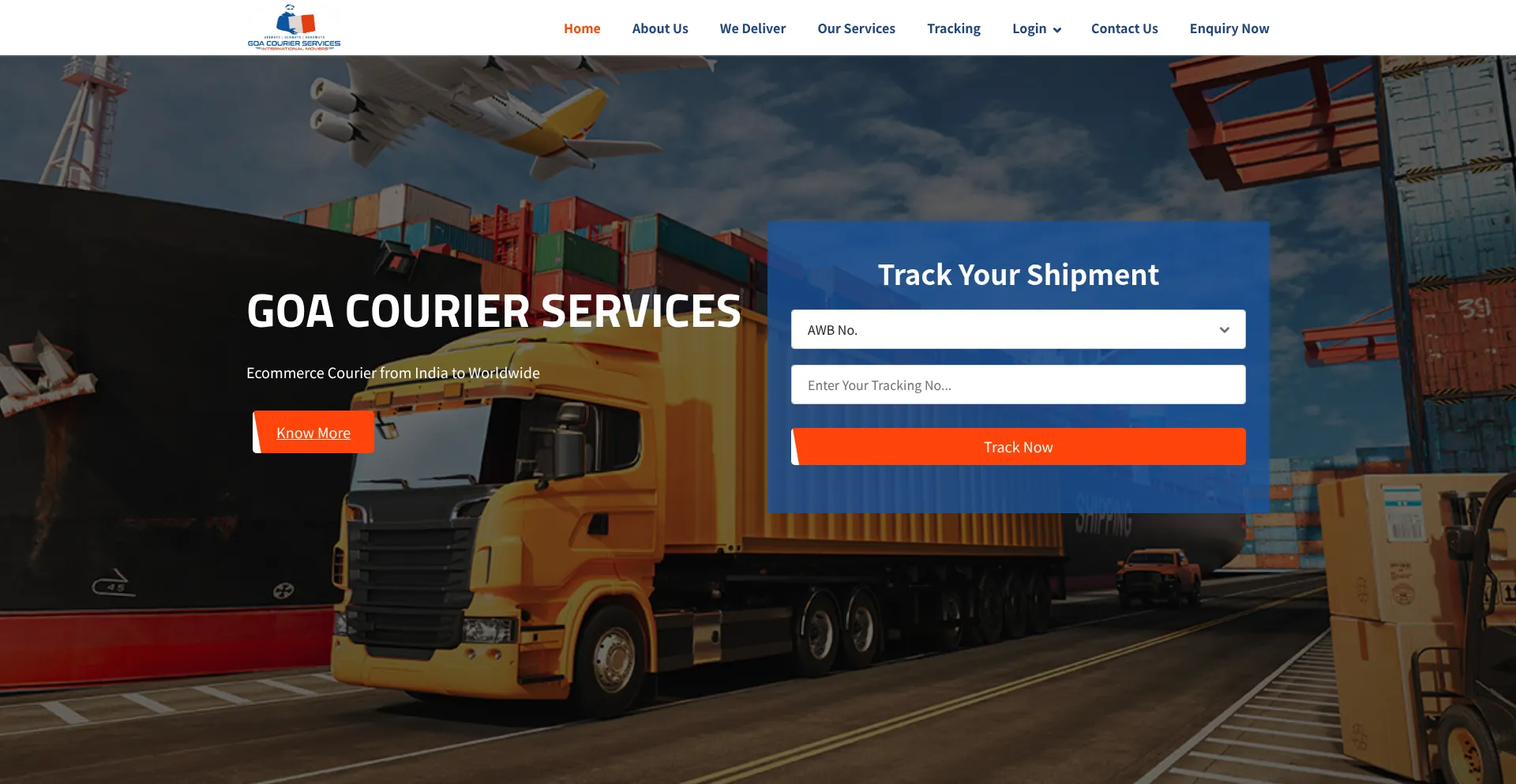 Goacourierservices.com