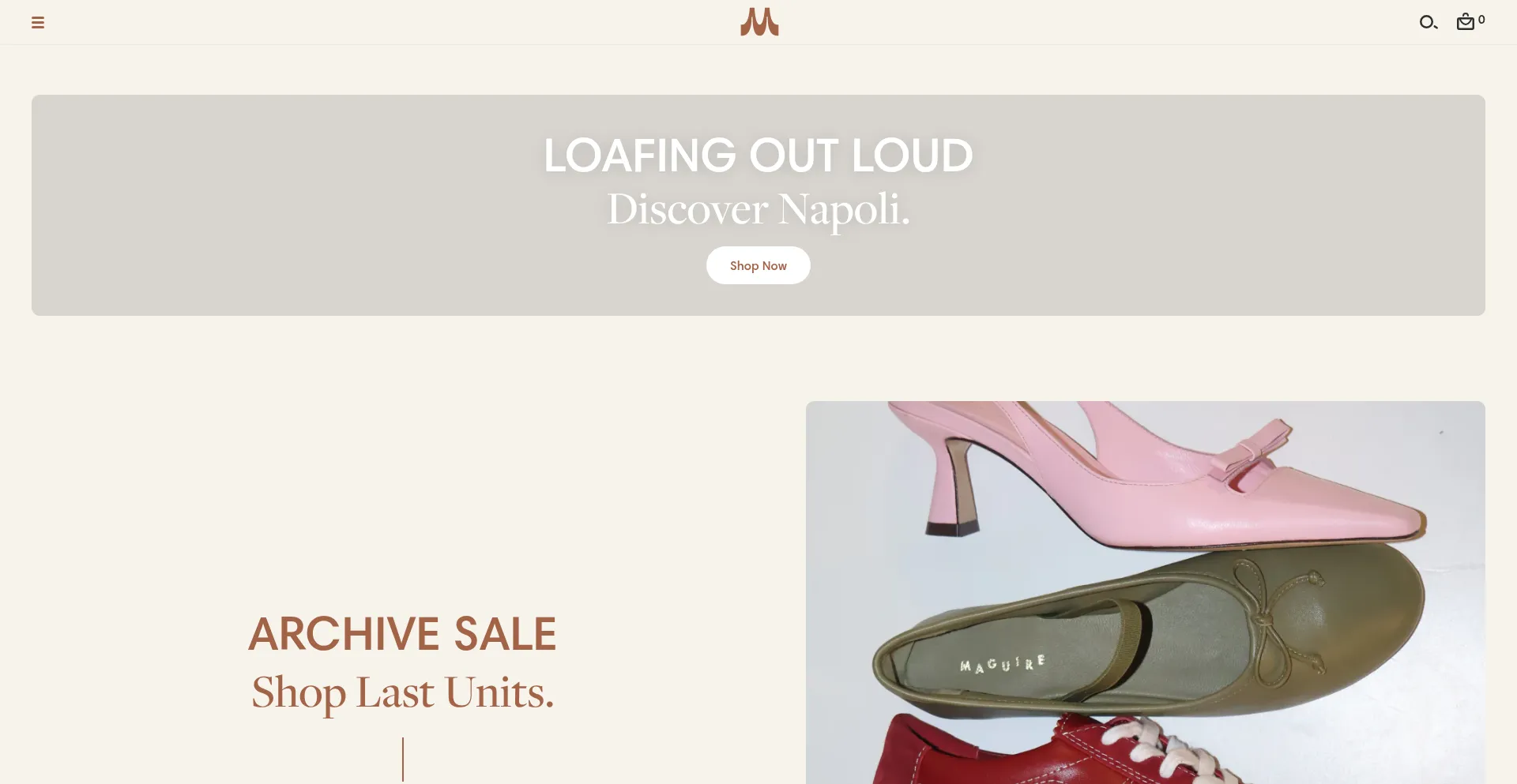 Website screenshot of Goalmitovilla.shop