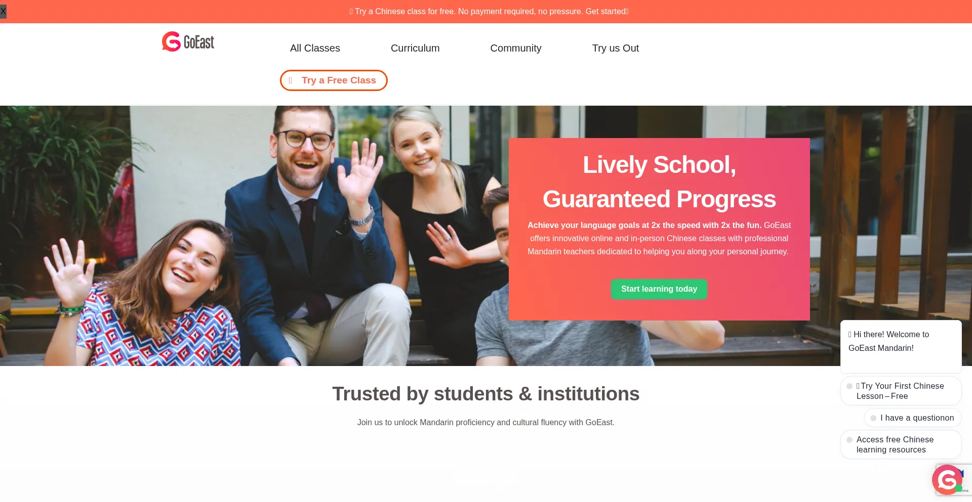 Goeastmandarin.com