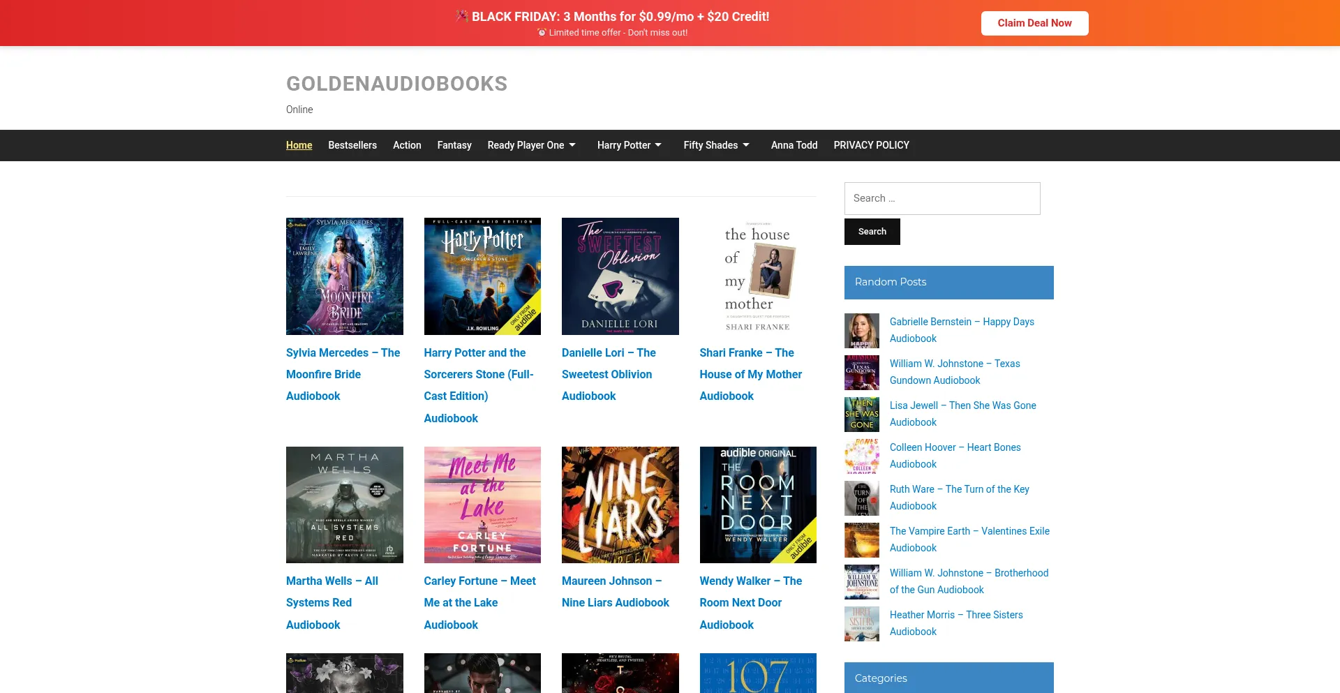 Goldenaudiobook.com