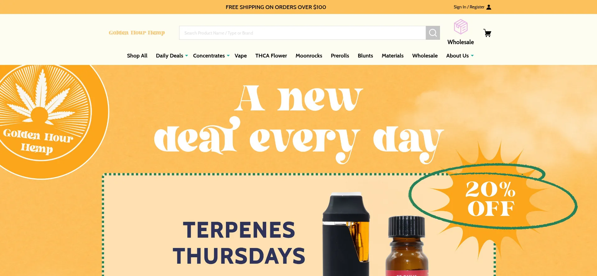 Goldenhourhemp.com