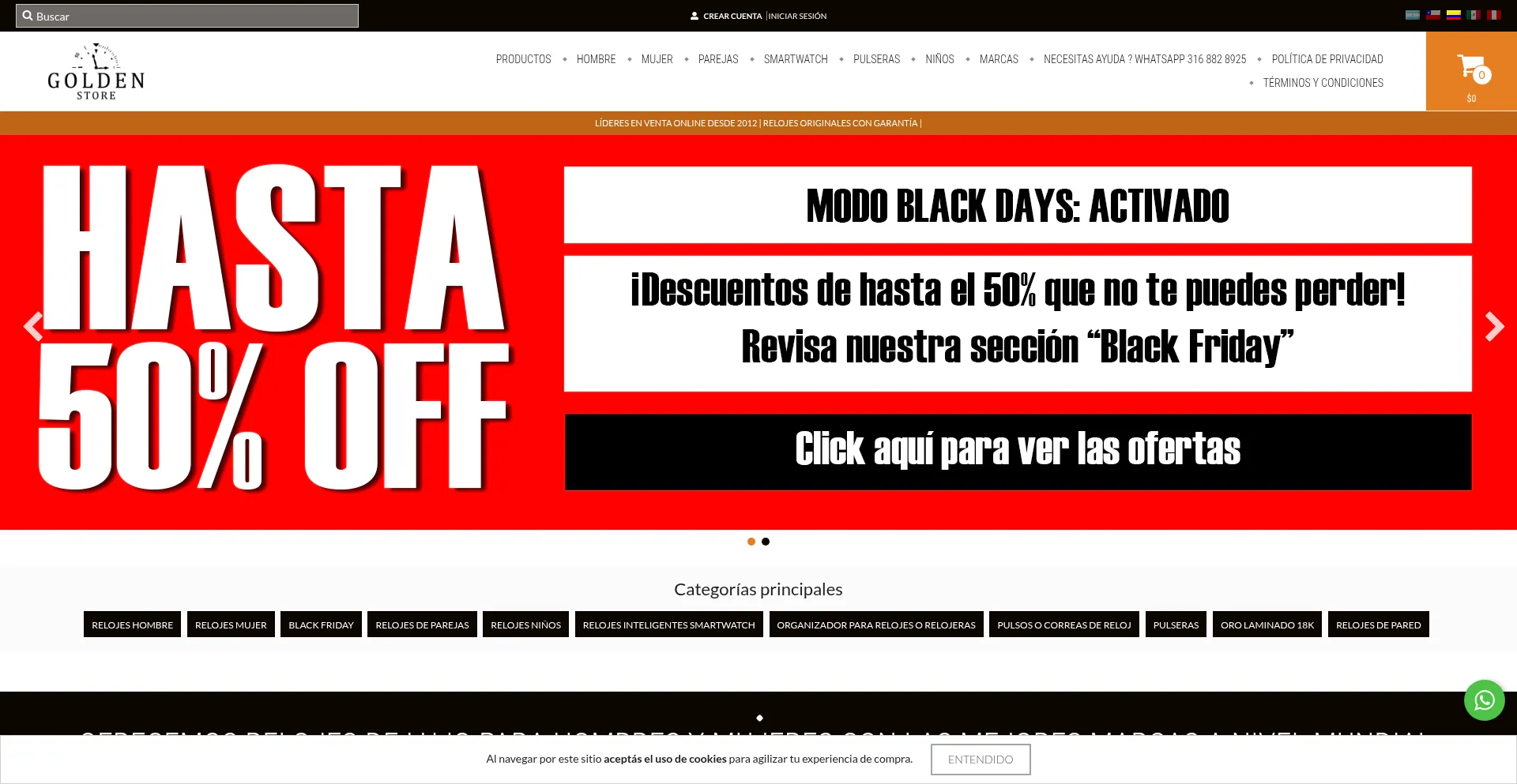 Goldenstorecolombia.com.co