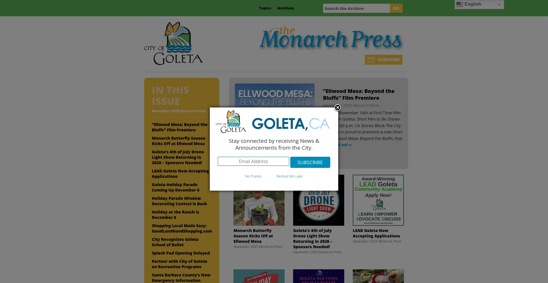 Goletamonarchpress.com