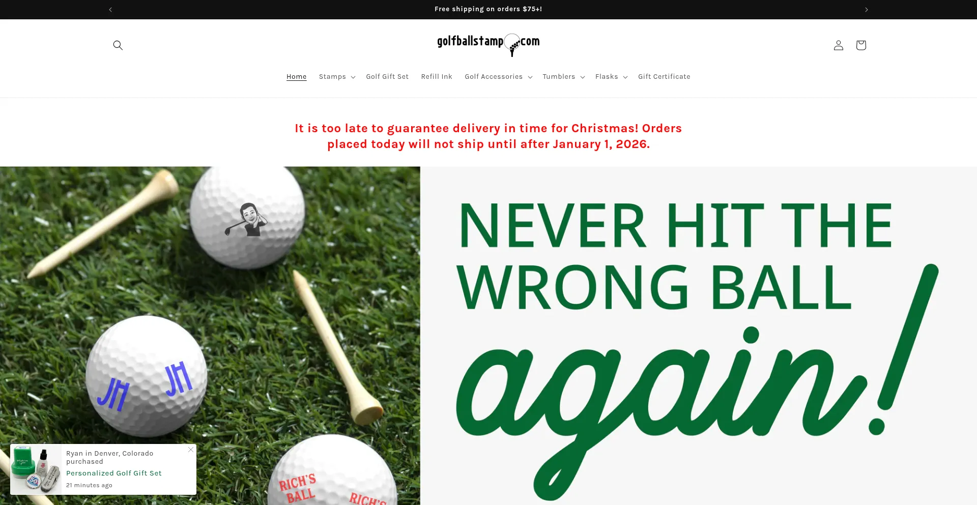 Golfballstamp.com