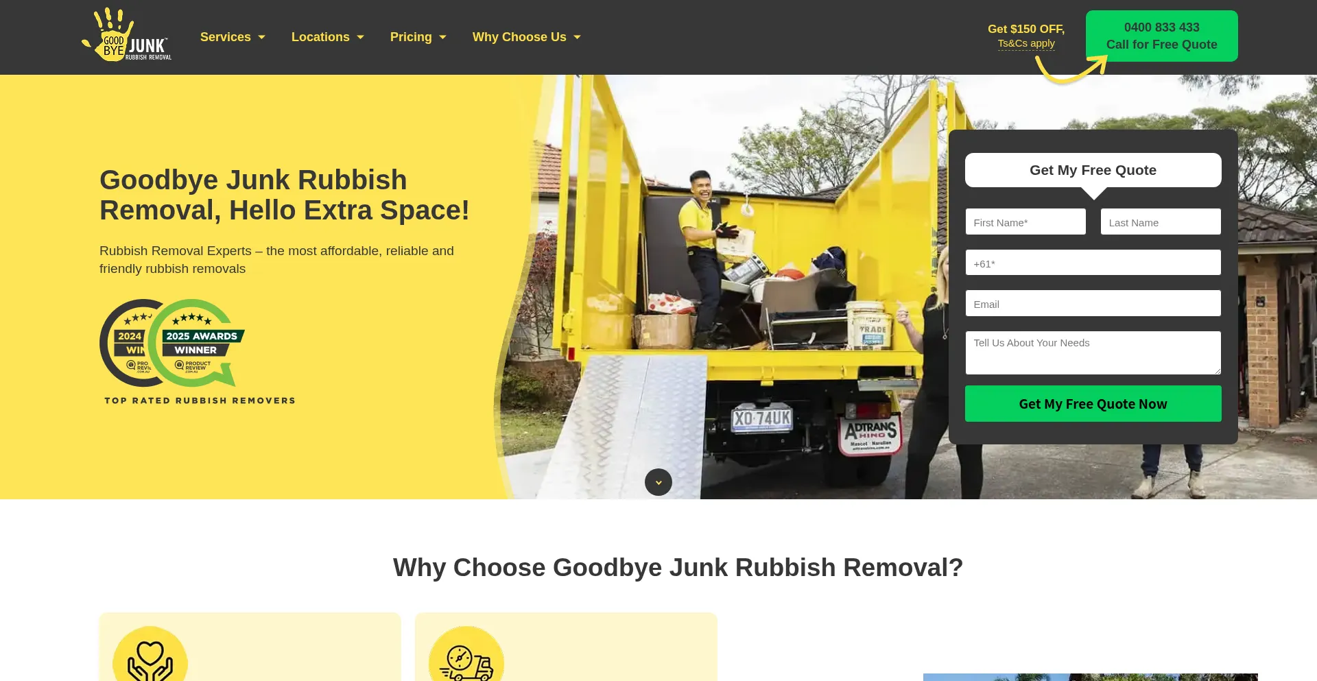 Goodbyerubbishremoval.com.au