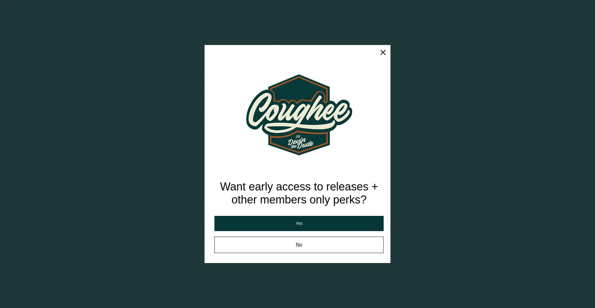 Website screenshot of Goodcoughee.com