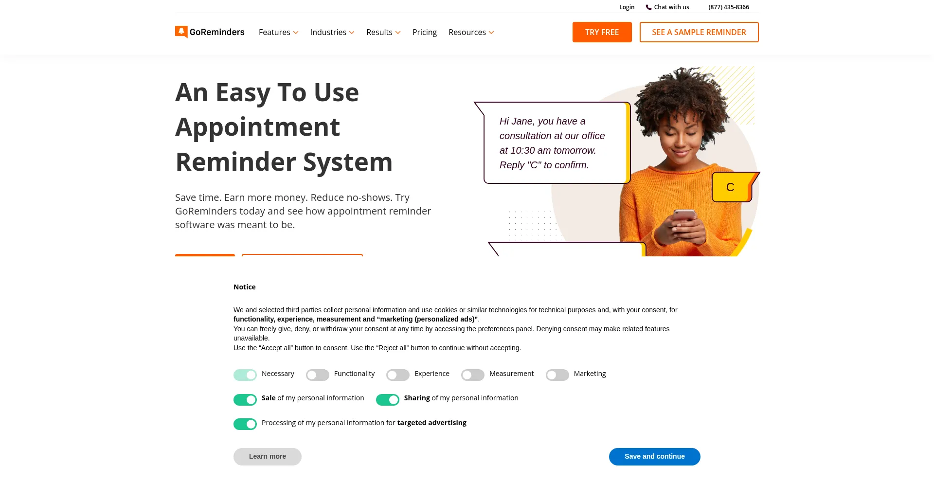 Goreminders.co