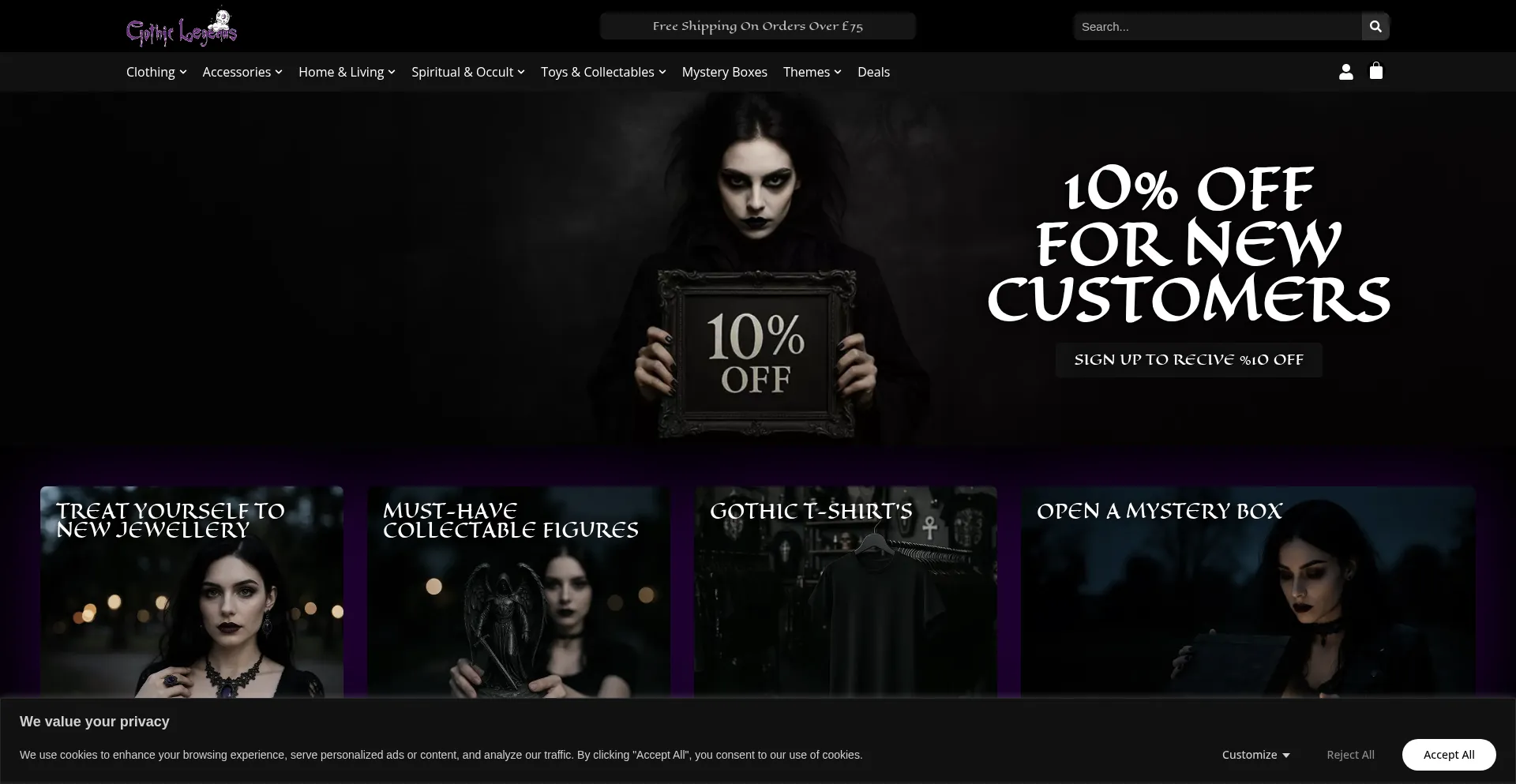 Gothiclegends.co.uk