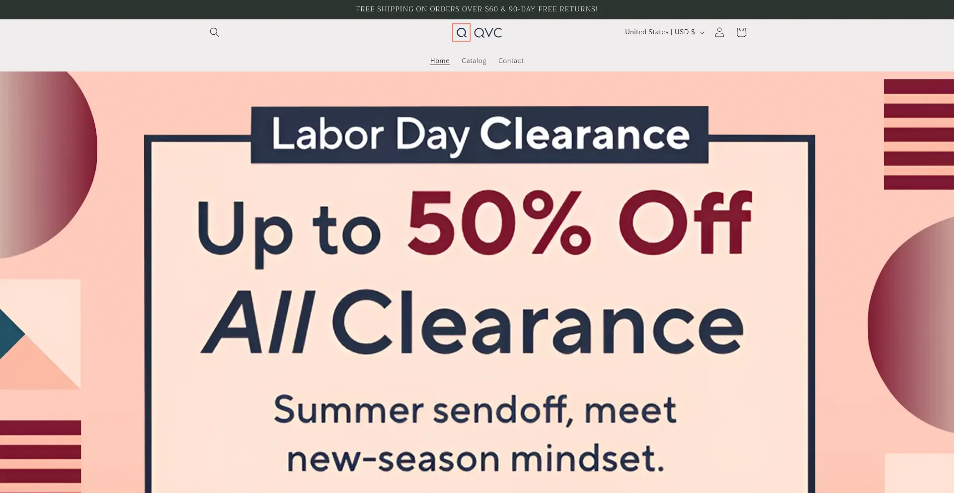 Website screenshot of Goviralgoods.com