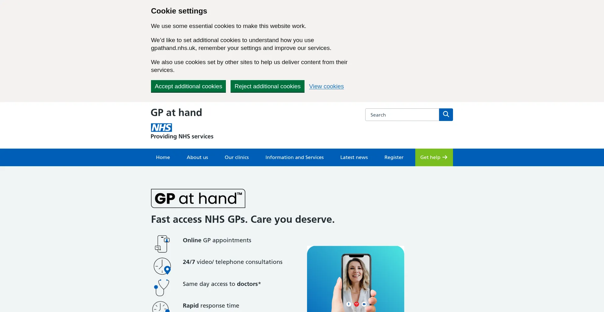 Gpathand.nhs.uk