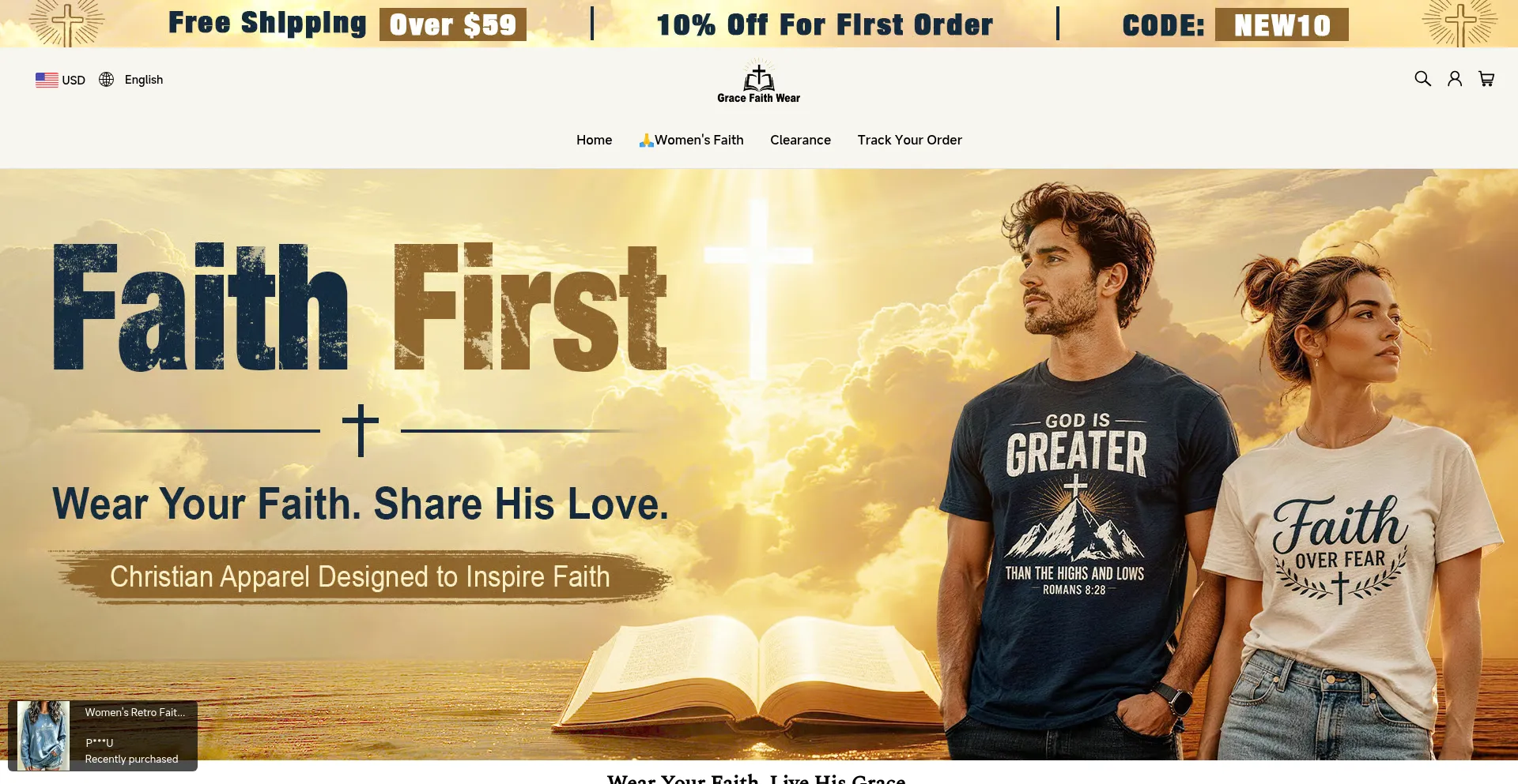 Gracefaithwear.com